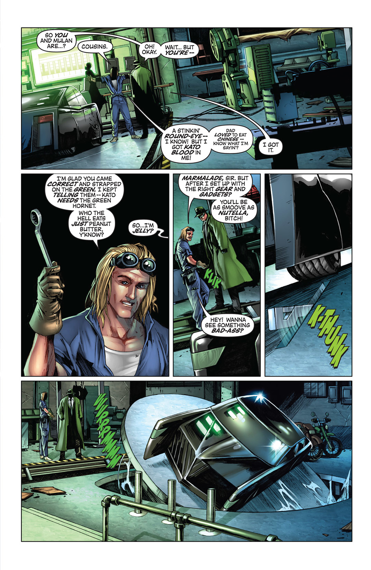 Read online Green Hornet comic -  Issue #6 - 7