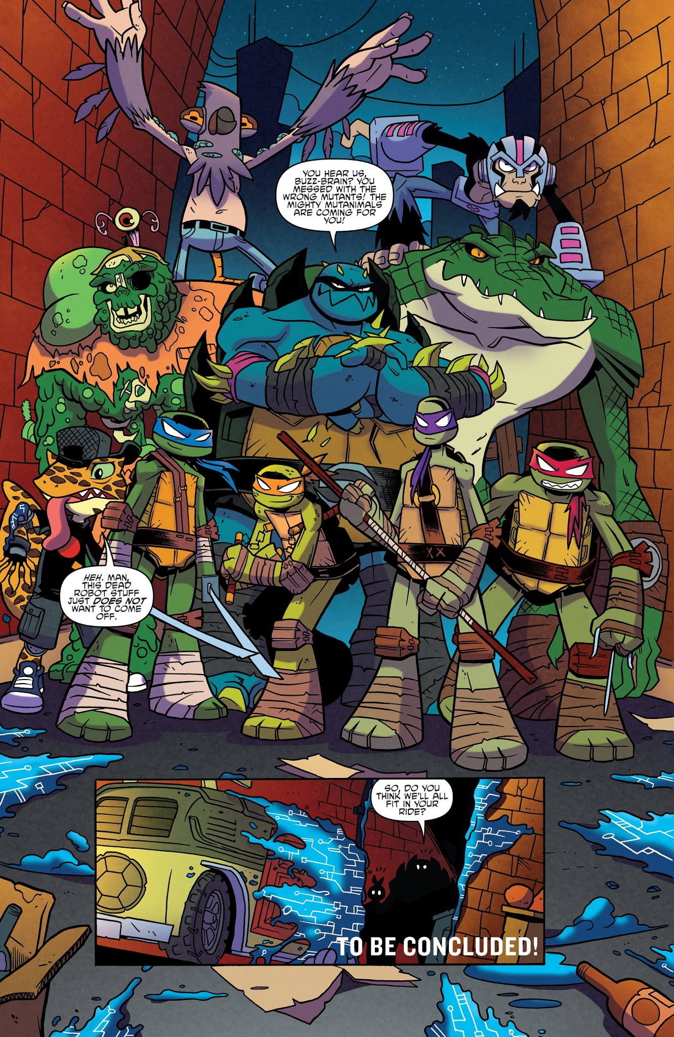 Read online Teenage Mutant Ninja Turtles Amazing Adventures: Robotanimals comic -  Issue #2 - 22