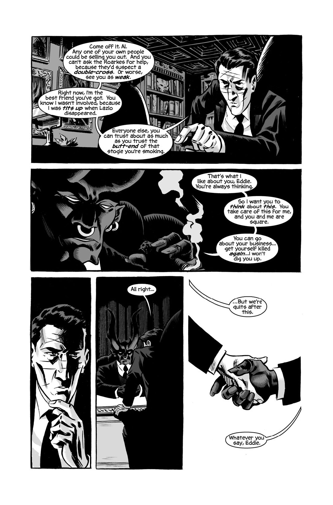 Read online The Damned (2006) comic -  Issue #0 - 22