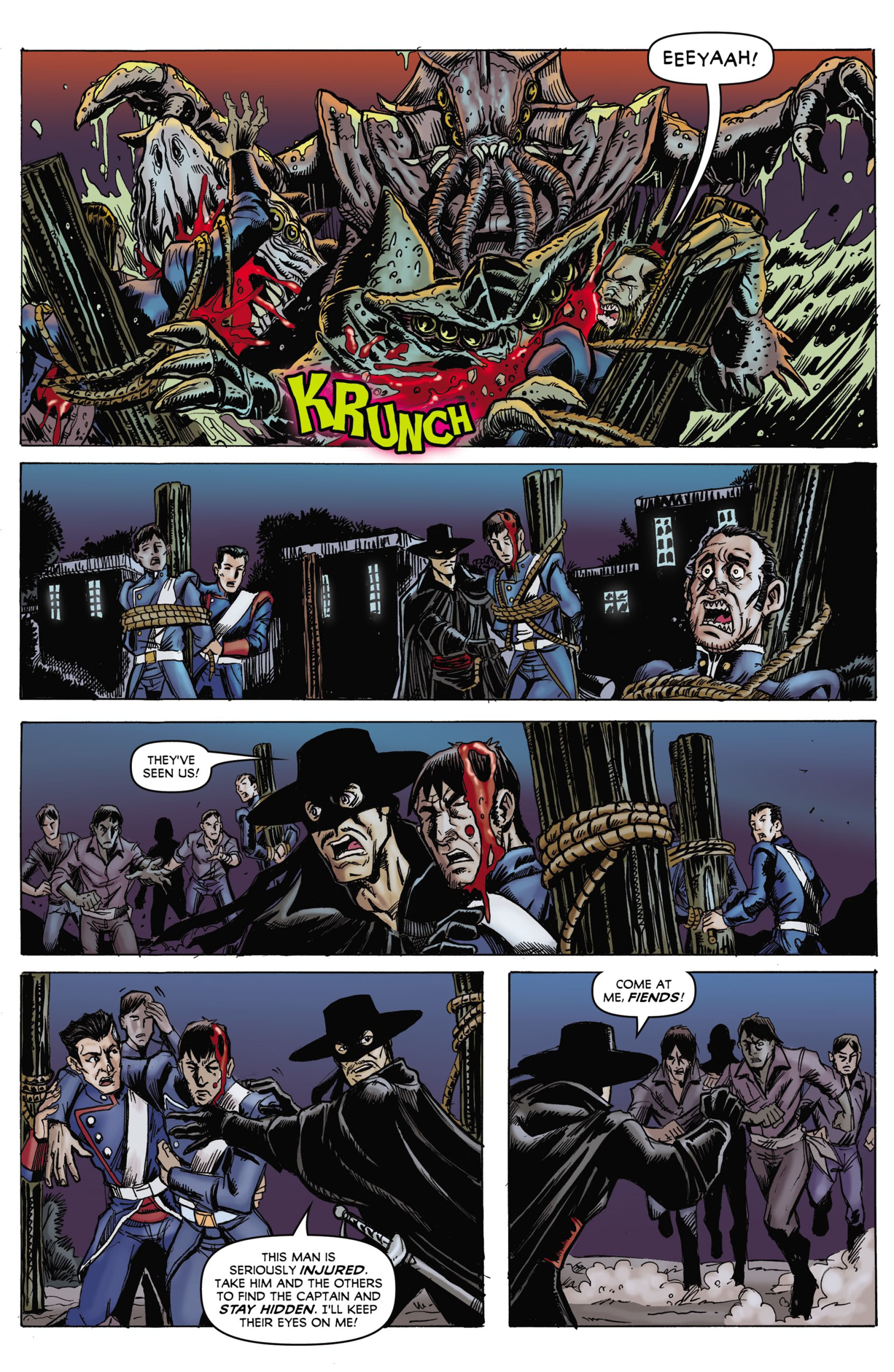 Read online Zorro: Rise of the Old Gods comic -  Issue #4 - 3