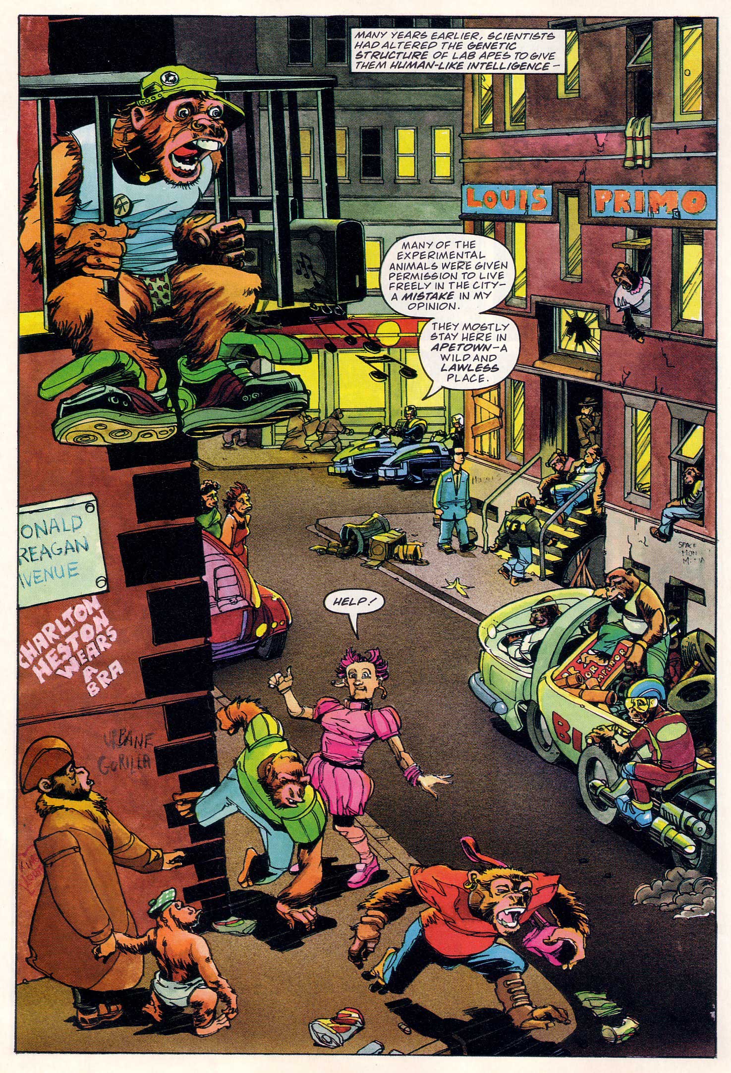 Read online Judge Dredd Lawman of the Future comic -  Issue #2 - 8