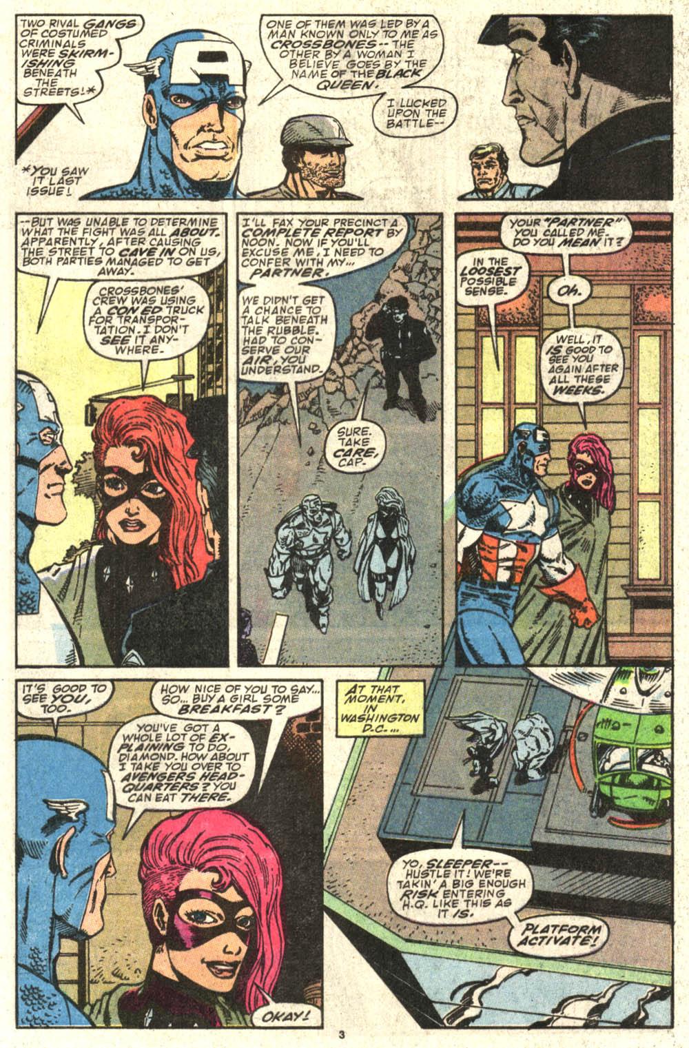Read online Captain America (1968) comic -  Issue #370 - 4
