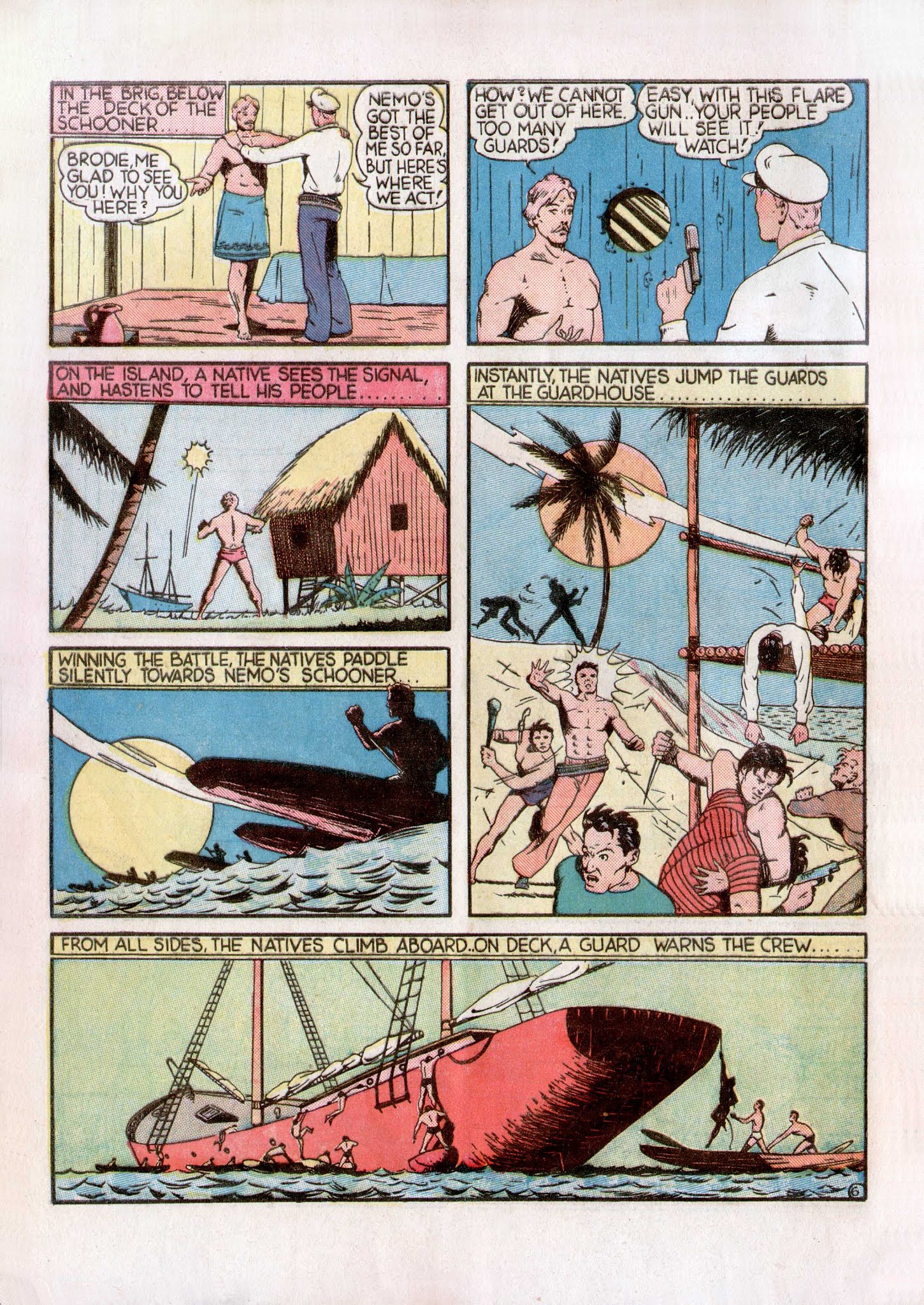 Read online Fight Comics comic -  Issue #1 - 8