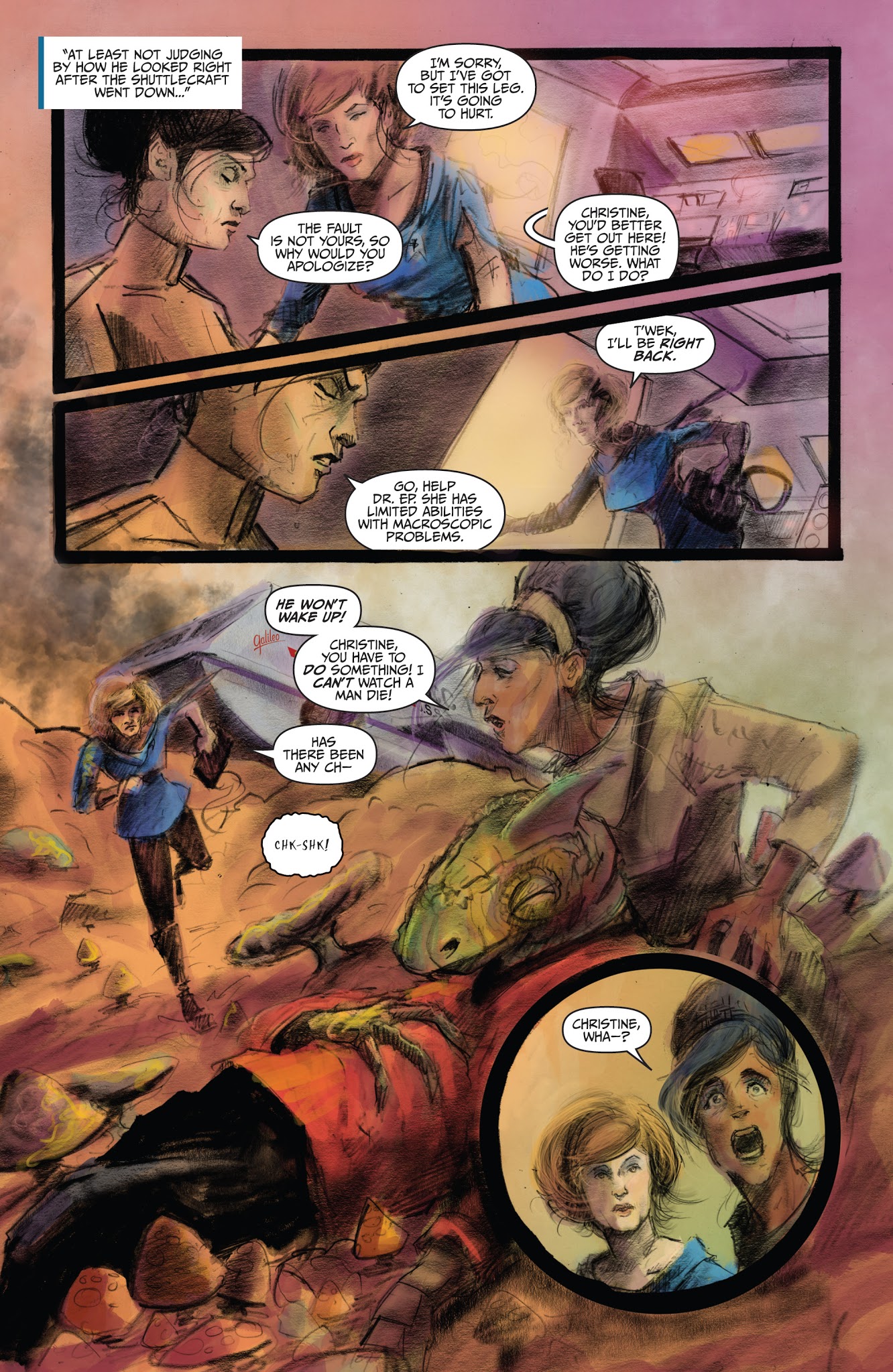 Read online Star Trek: Waypoint comic -  Issue #6 - 7