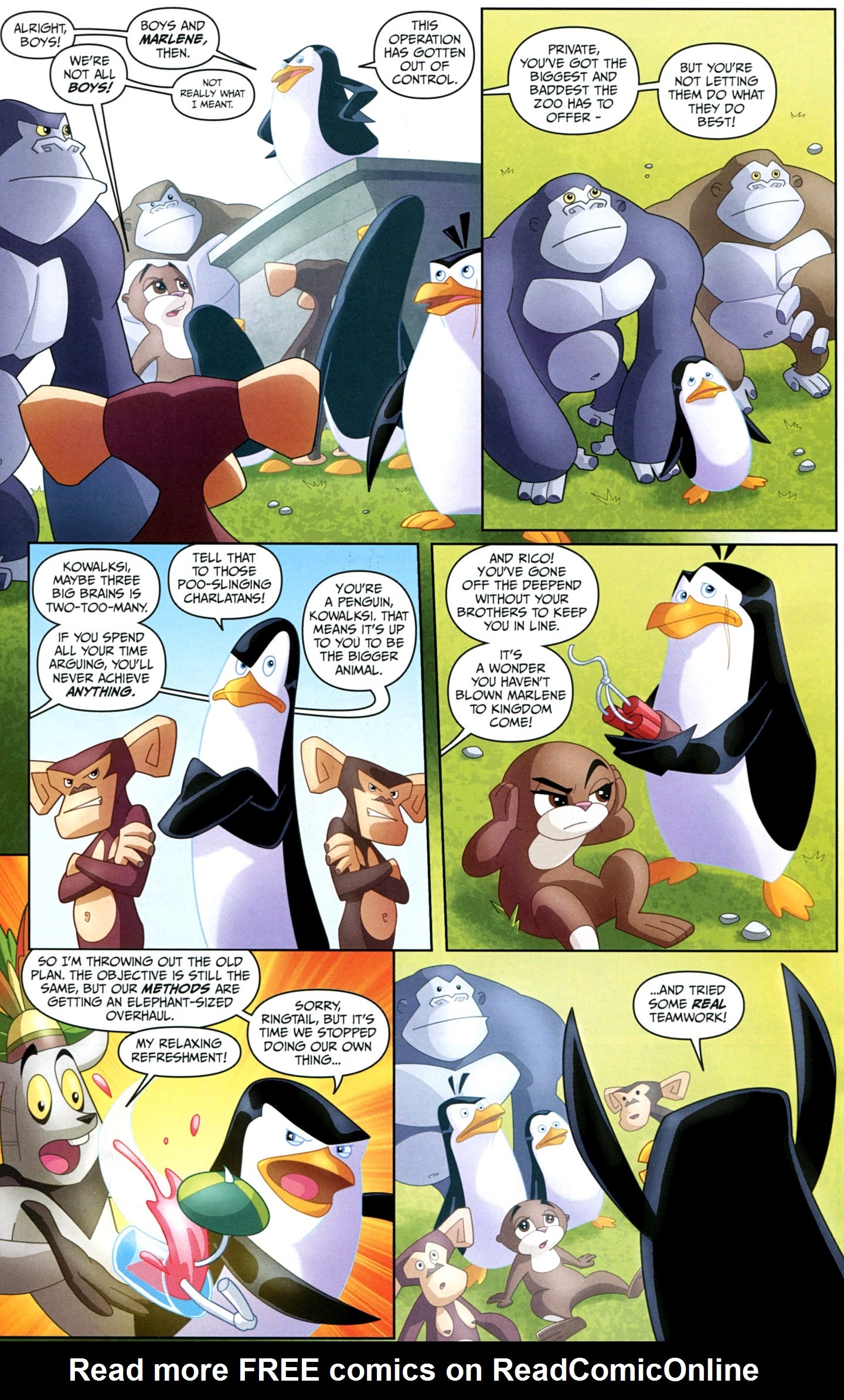 Read online The Penguins of Madagascar comic -  Issue # Full - 12