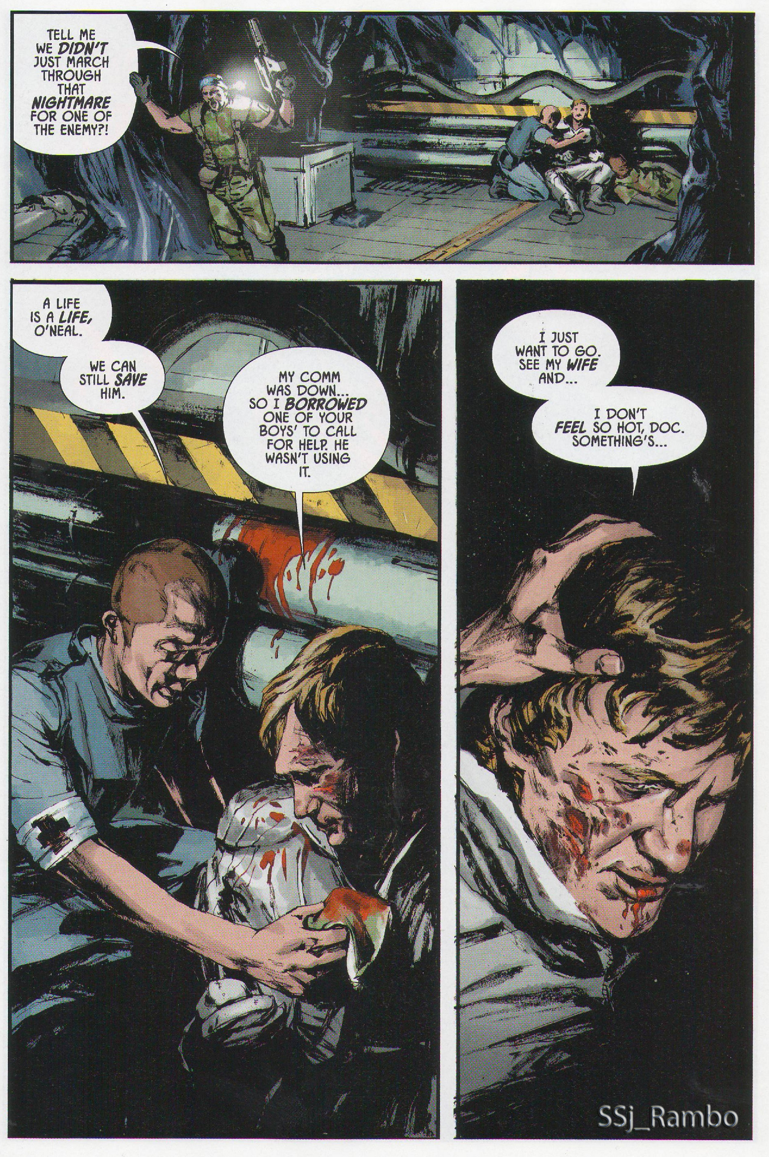 Read online Aliens: Colonial Marines - No Man Left Behind comic -  Issue # Full - 10