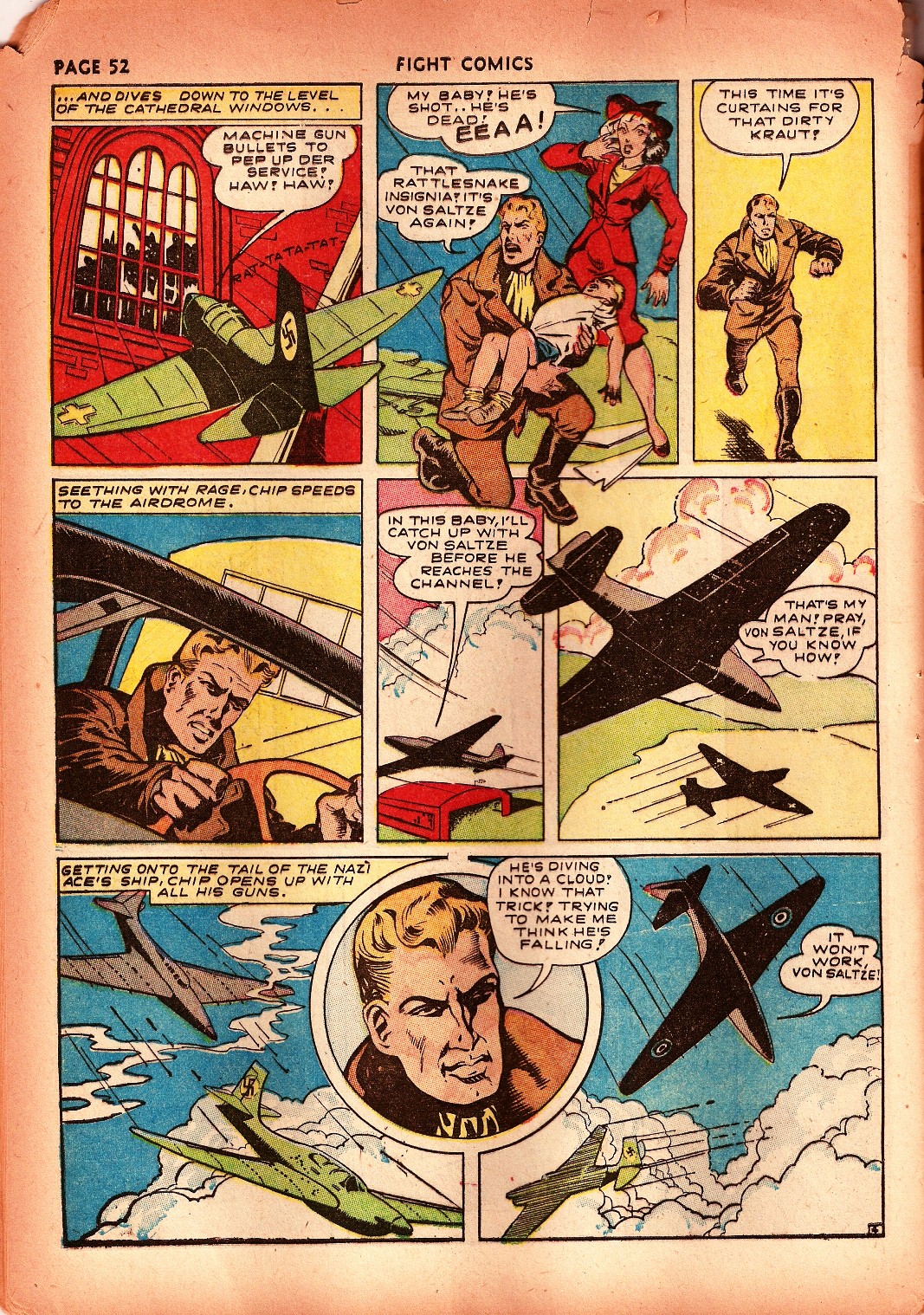 Read online Fight Comics comic -  Issue #23 - 54