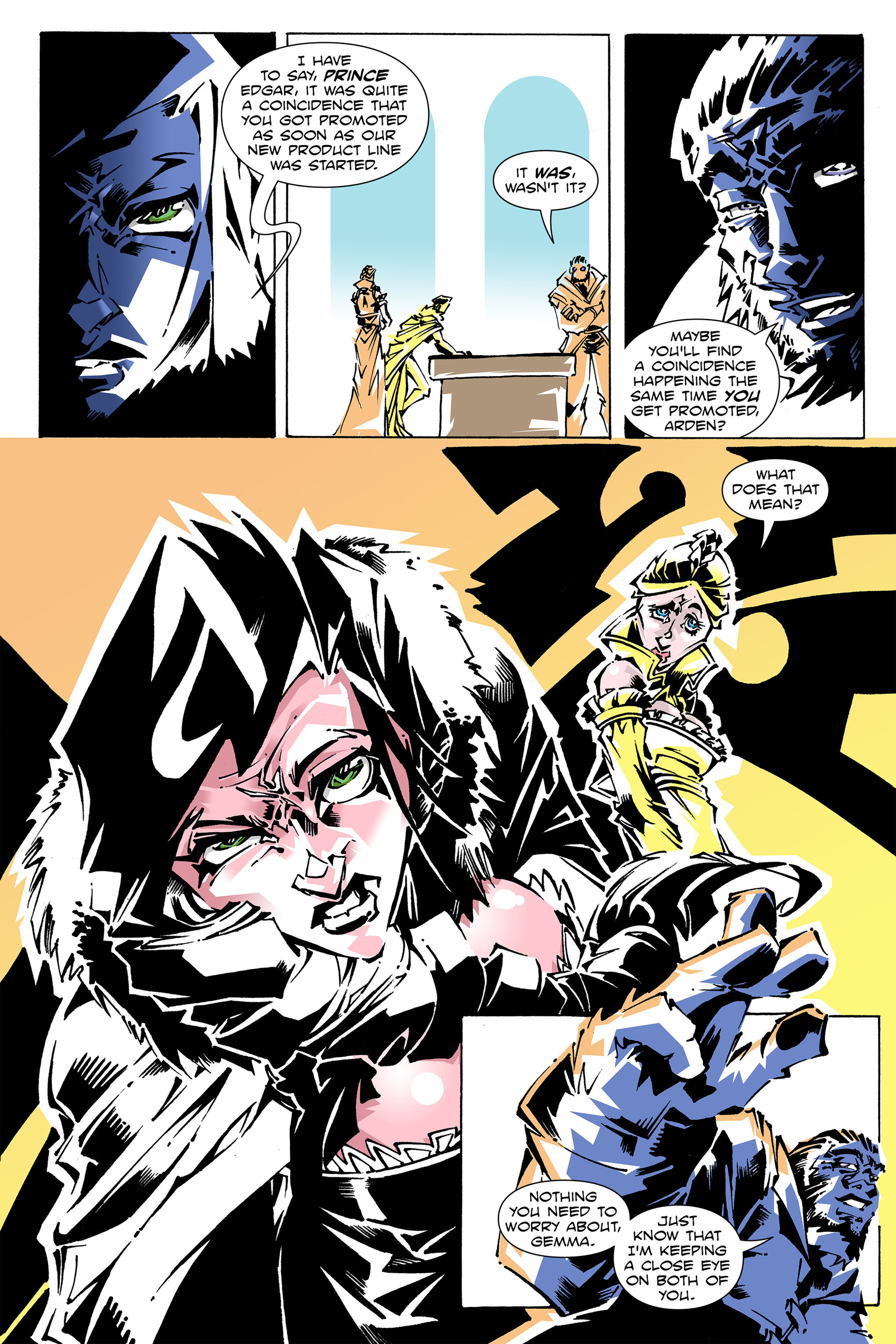 Read online Artful Daggers comic -  Issue #4 - 8