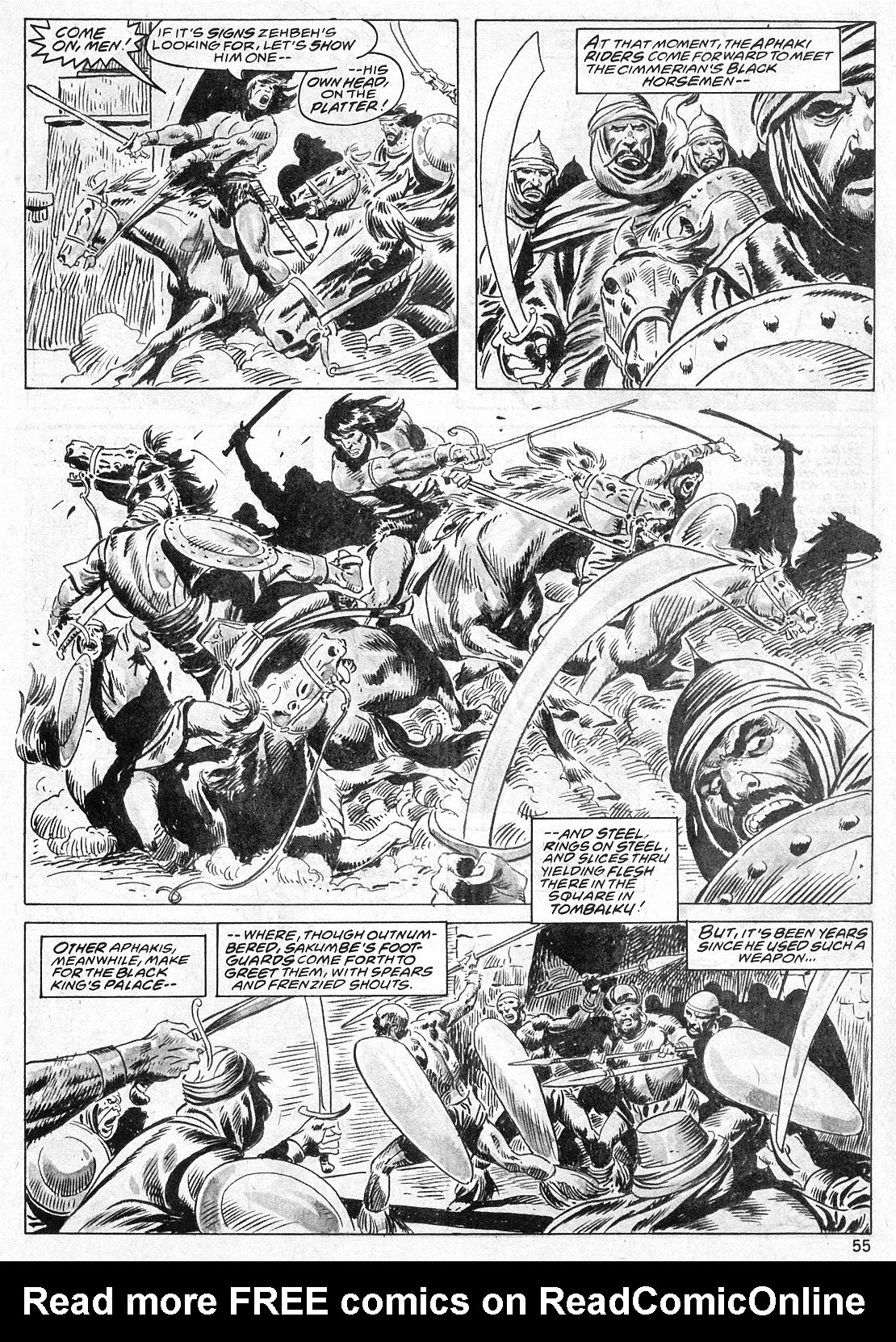 Read online The Savage Sword Of Conan comic -  Issue #21 - 55