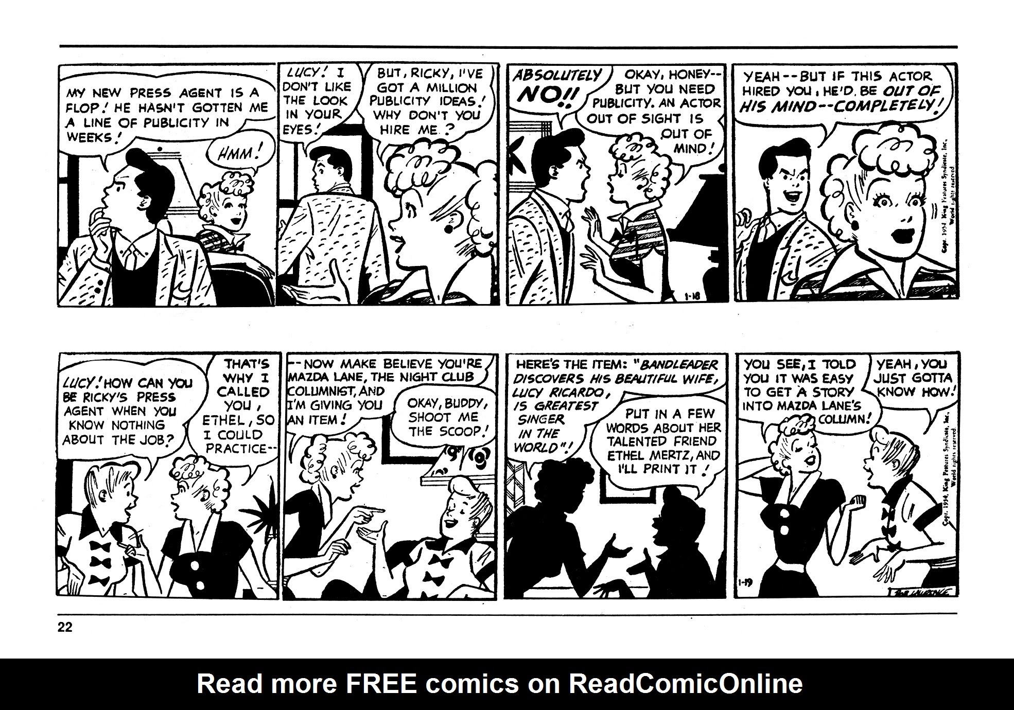 Read online I Love Lucy comic -  Issue #6 - 24