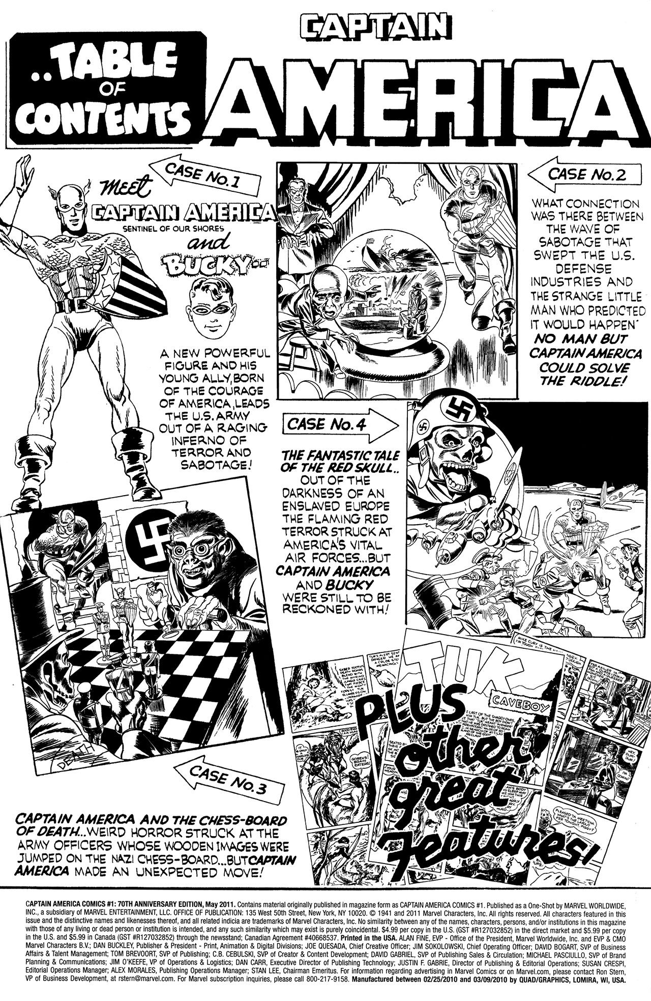 Read online Captain America Comics 70th Anniversary Edition comic -  Issue # Full - 3