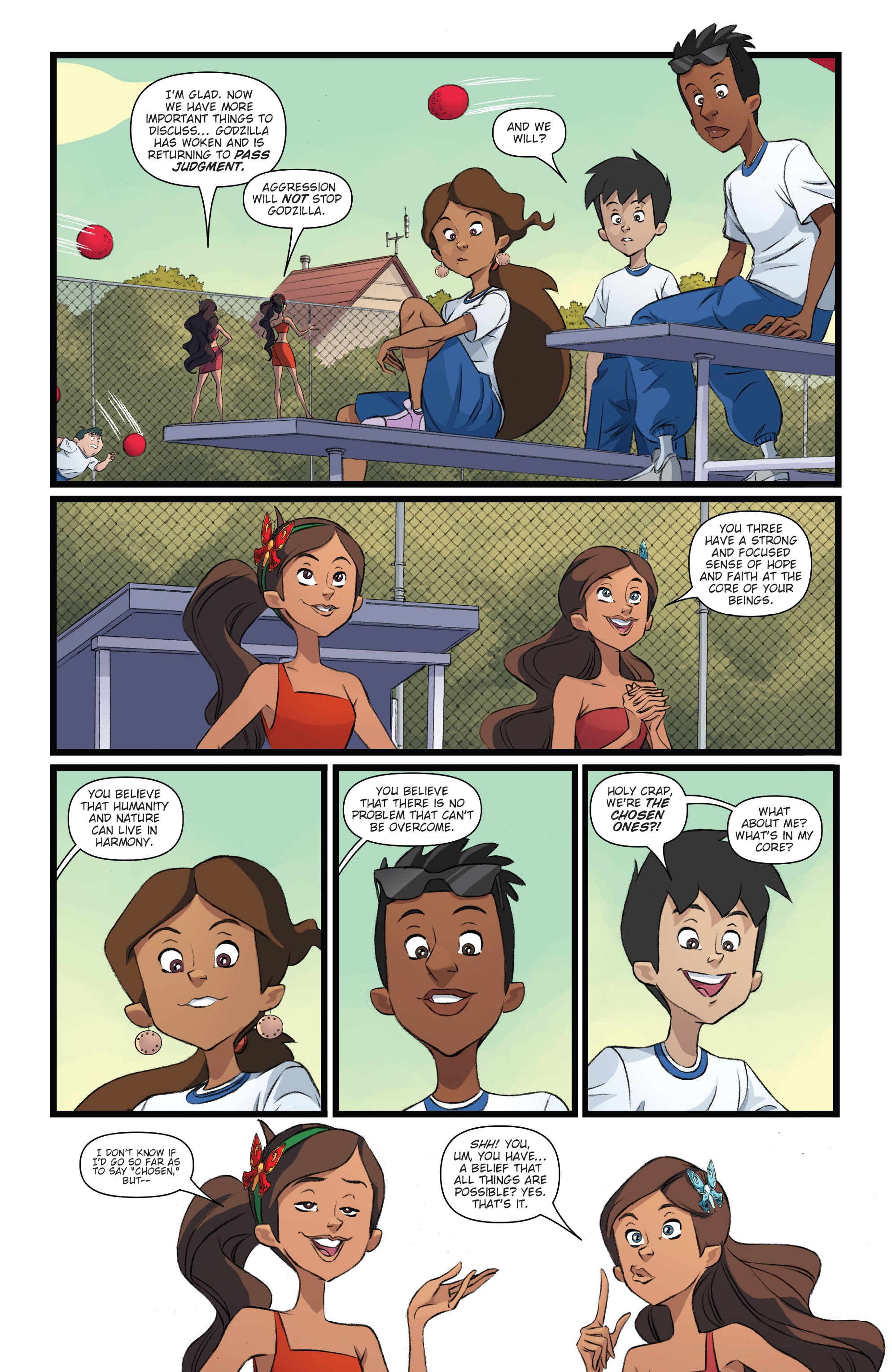 Read online Godzilla: Monsters & Protectors comic -  Issue #4 - 13