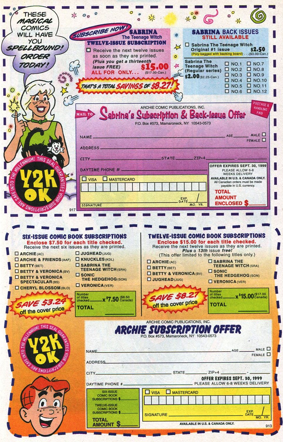 Read online Archie's Vacation Special comic -  Issue #7 - 35