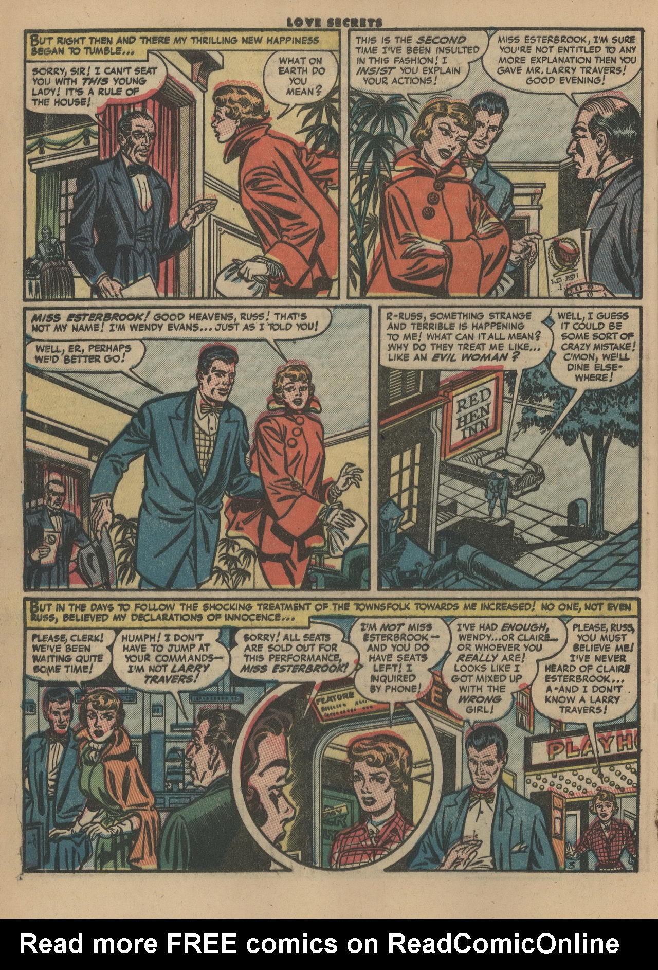 Read online Love Secrets (1953) comic -  Issue #32 - 20