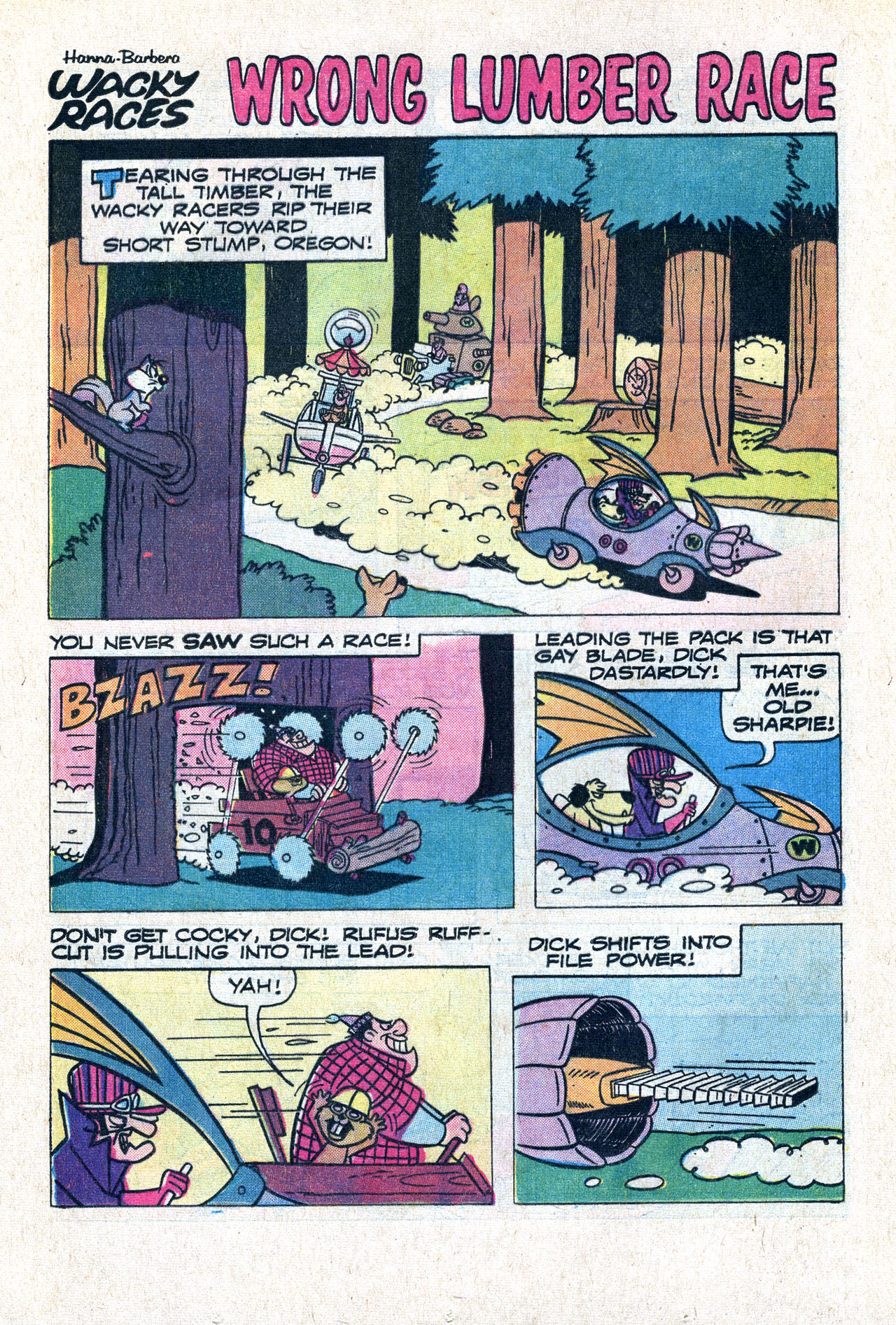 Read online Hanna-Barbera Wacky Races comic -  Issue #5 - 10