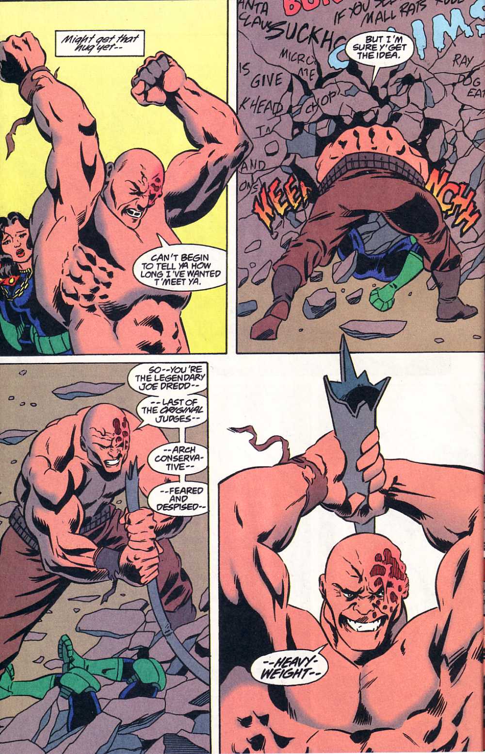 Read online Judge Dredd (1994) comic -  Issue #17 - 19