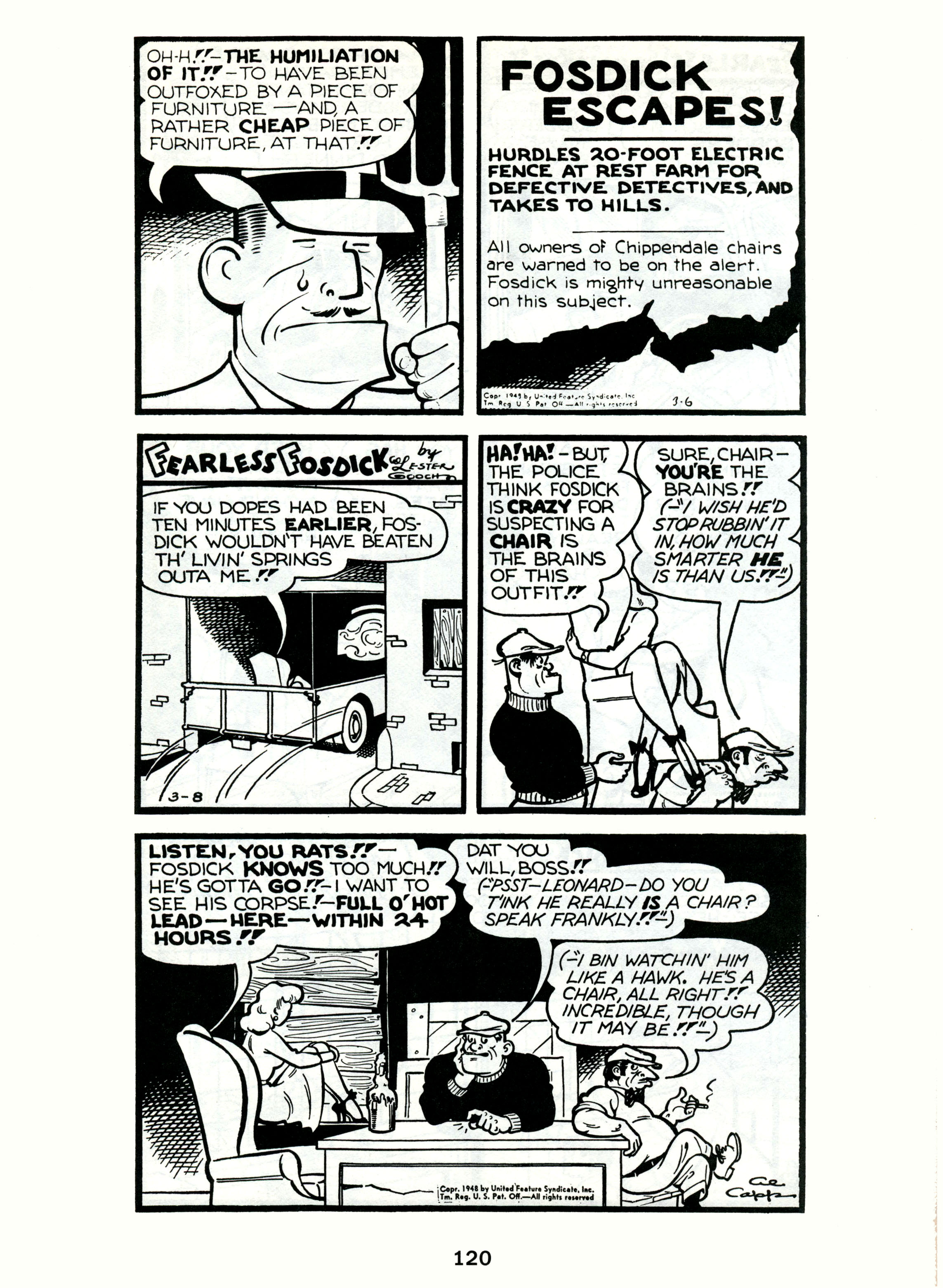 Read online Fearless Fosdick comic -  Issue # TPB - 121