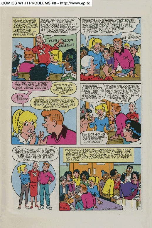 Read online Archie And His Pals In The Peer Helping Program comic -  Issue # Full - 5