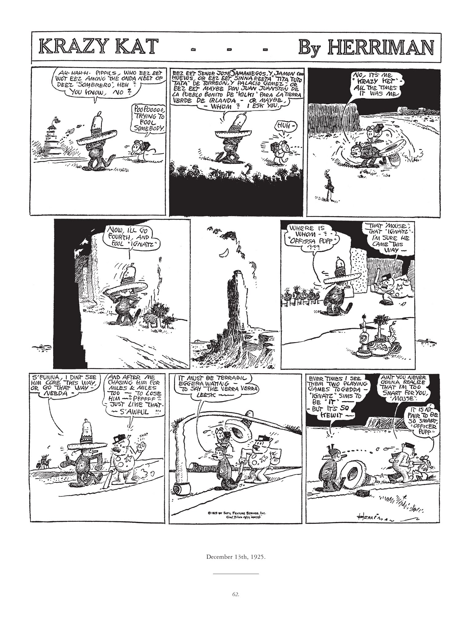 Read online Krazy & Ignatz comic -  Issue # TPB 4 - 63