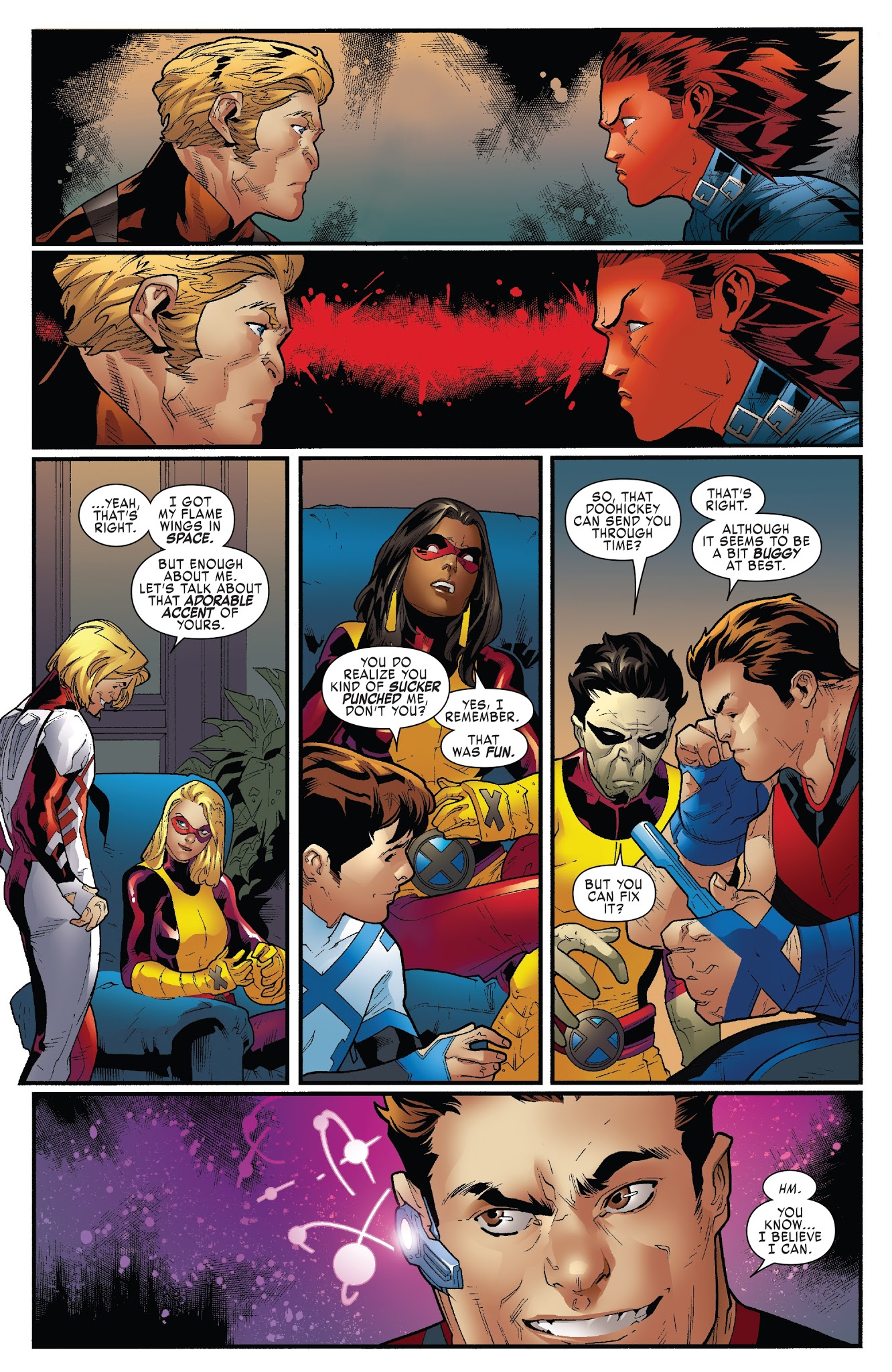 Read online X-Men: Blue comic -  Issue #18 - 14