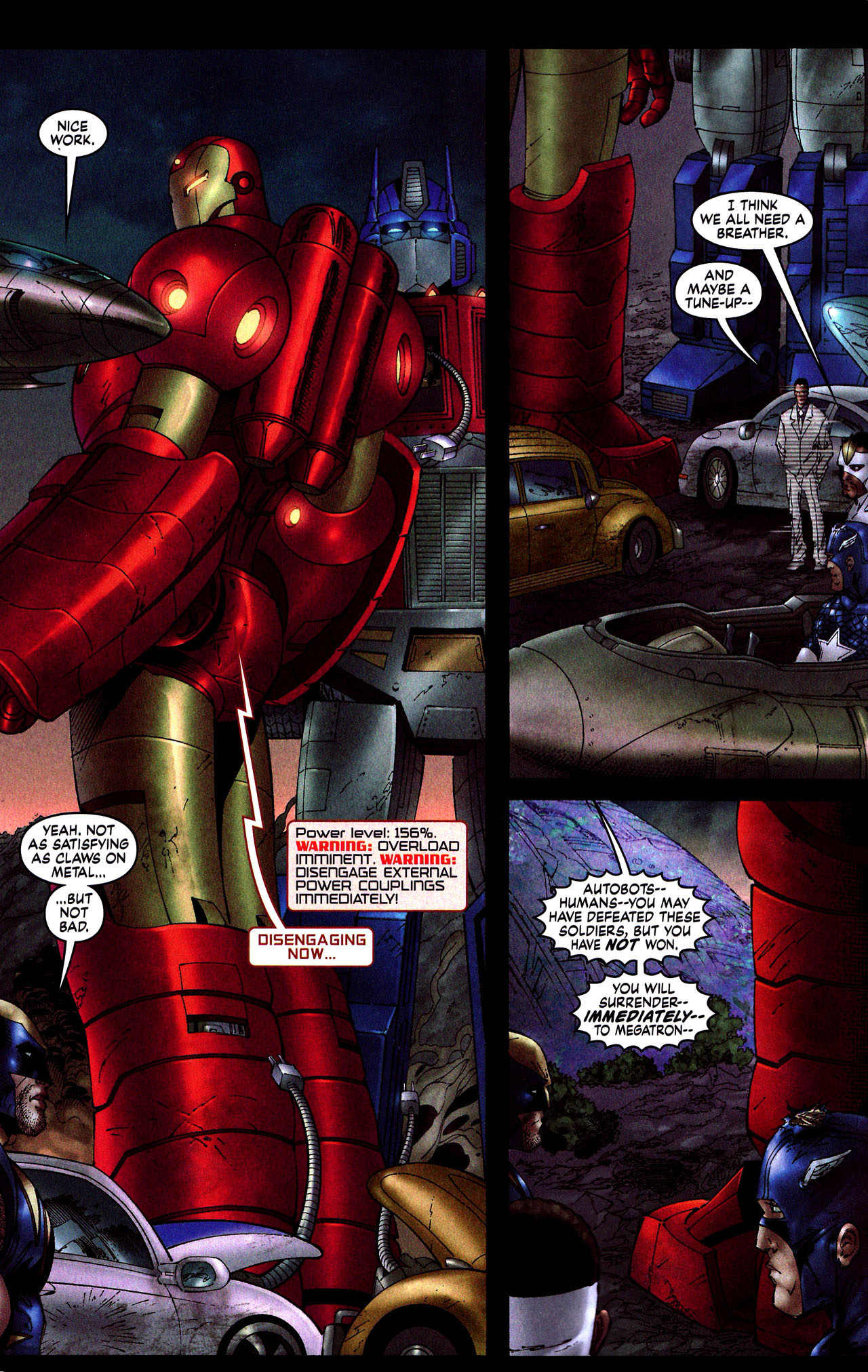Read online New Avengers/Transformers comic -  Issue #3 - 18