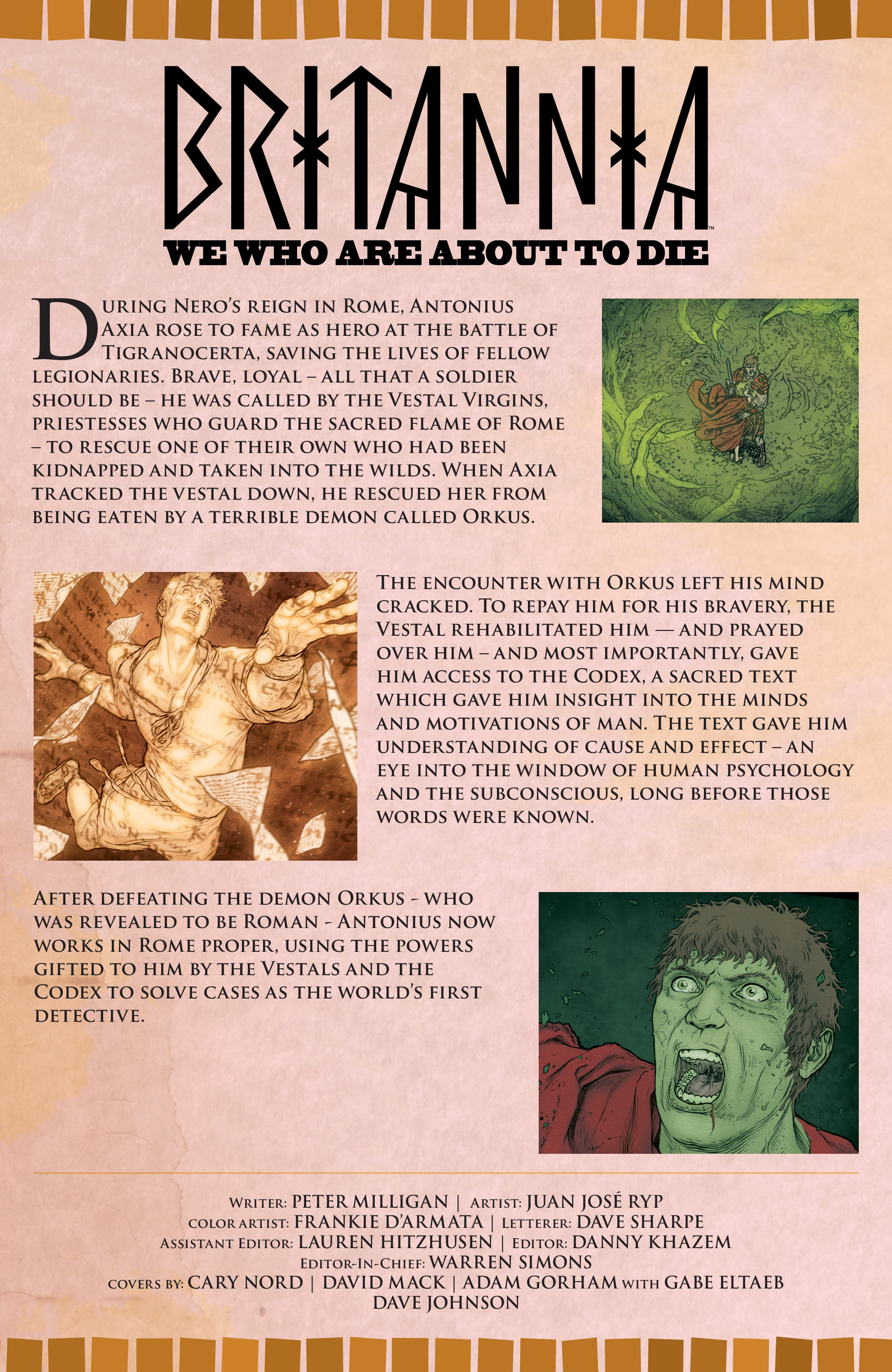 Read online Britannia: We Who Are About To Die comic -  Issue #1 - 5