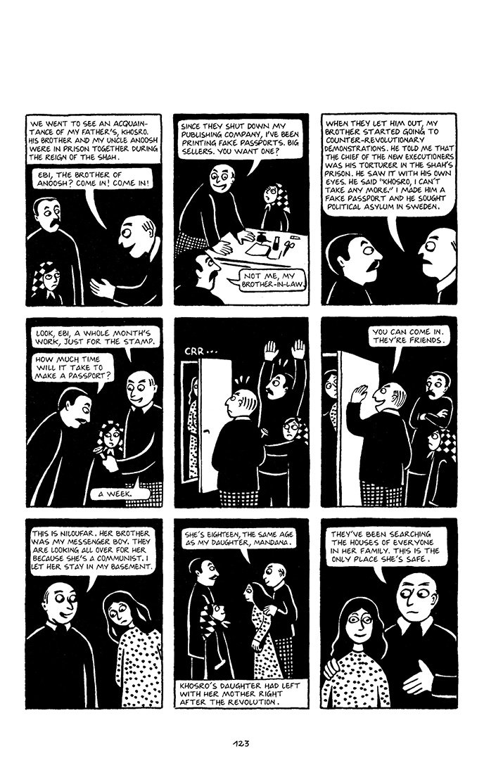 Read online Persepolis comic -  Issue # TPB 1 - 126