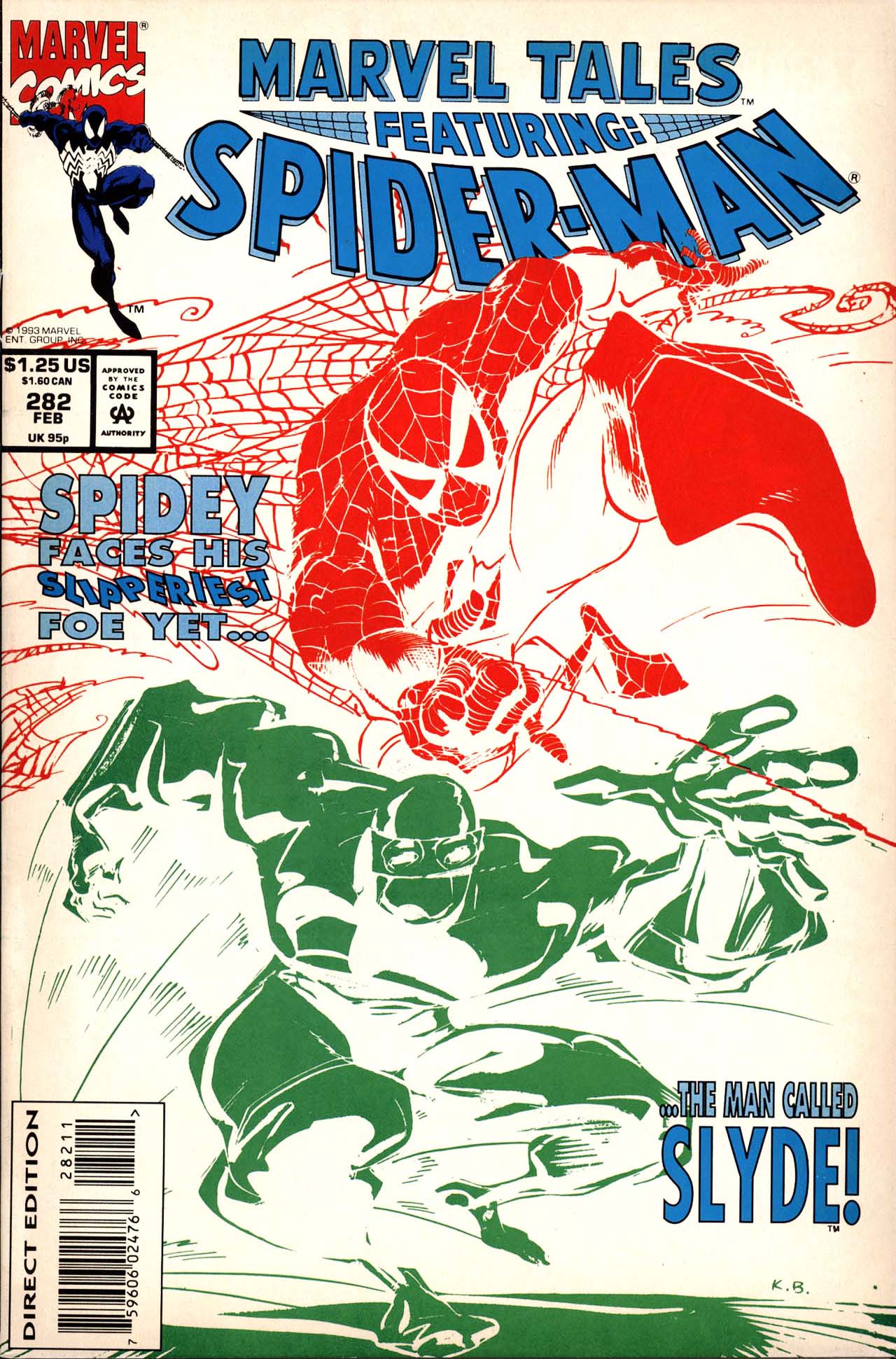 Read online Marvel Tales (1964) comic -  Issue #282 - 1