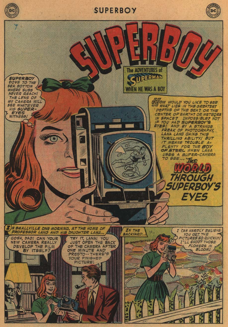 Read online Superboy (1949) comic -  Issue #66 - 22