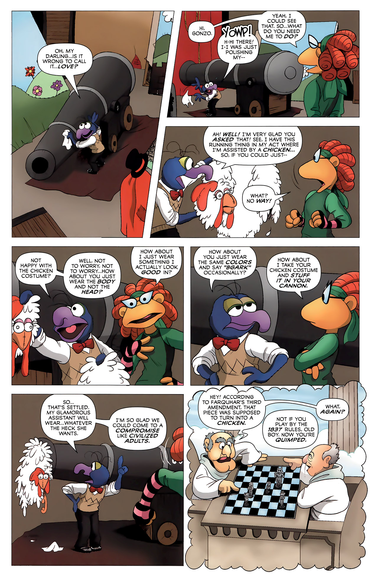 Read online The Muppet Show: The Comic Book comic -  Issue #4 - 15