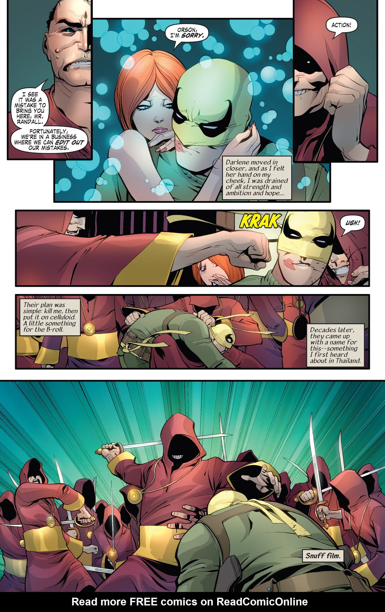 Read online The Immortal Iron Fist: Orson Randall and The Death Queen of California comic -  Issue # Full - 26