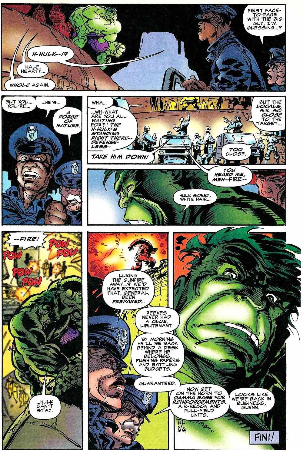 Read online The Rampaging Hulk (1998) comic -  Issue #6 - 24