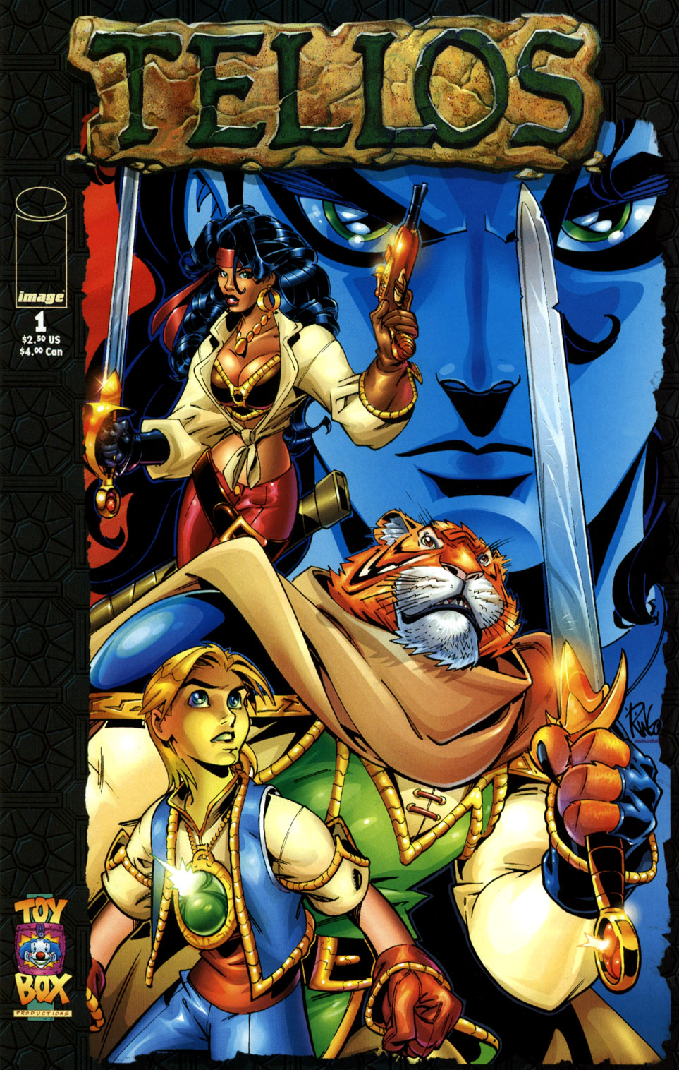Read online Tellos (1999) comic -  Issue #1 - 1