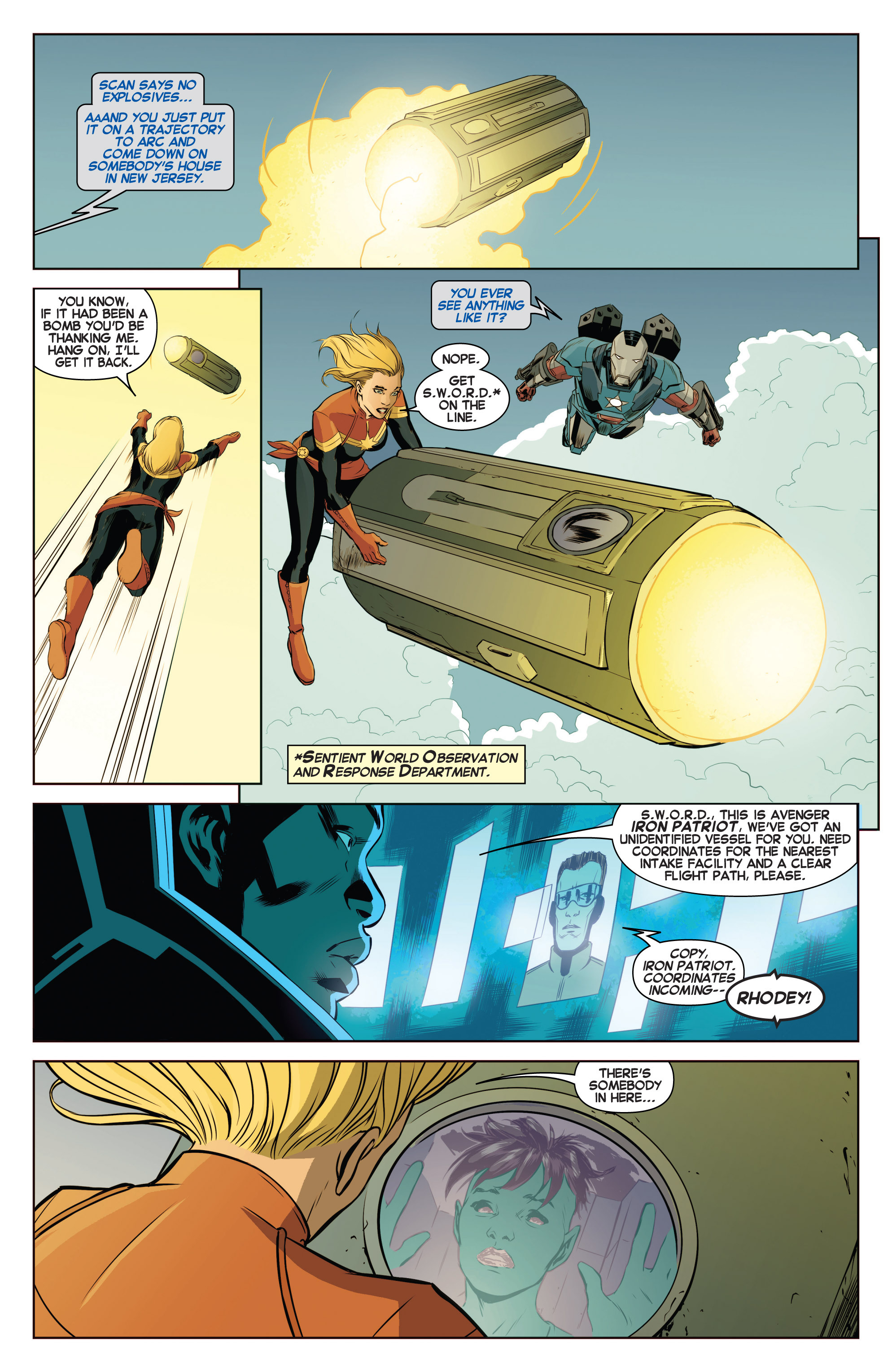 Read online Captain Marvel (2014) comic -  Issue #1 - 9