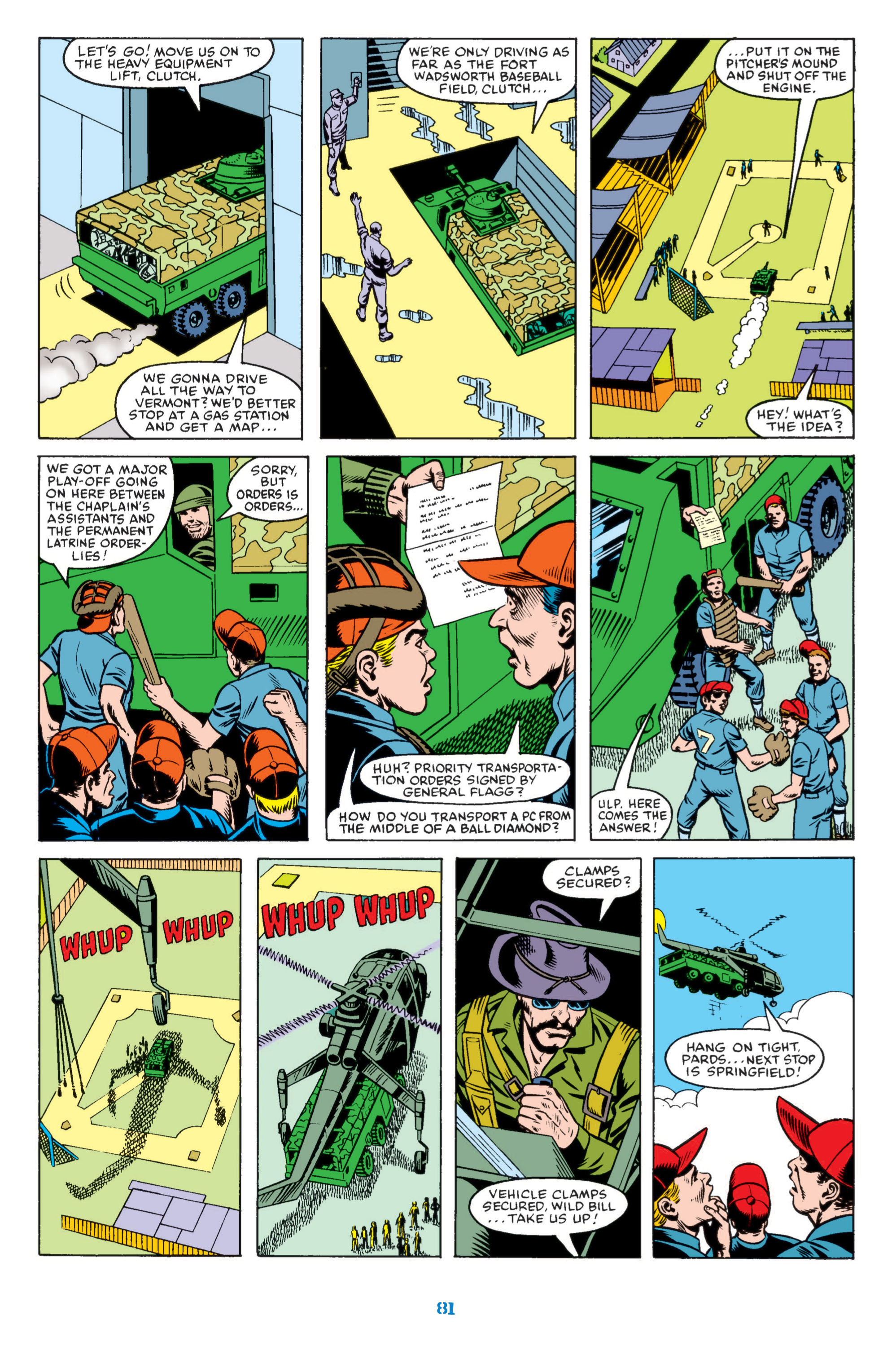 Read online Classic G.I. Joe comic -  Issue # TPB 2 (Part 1) - 82
