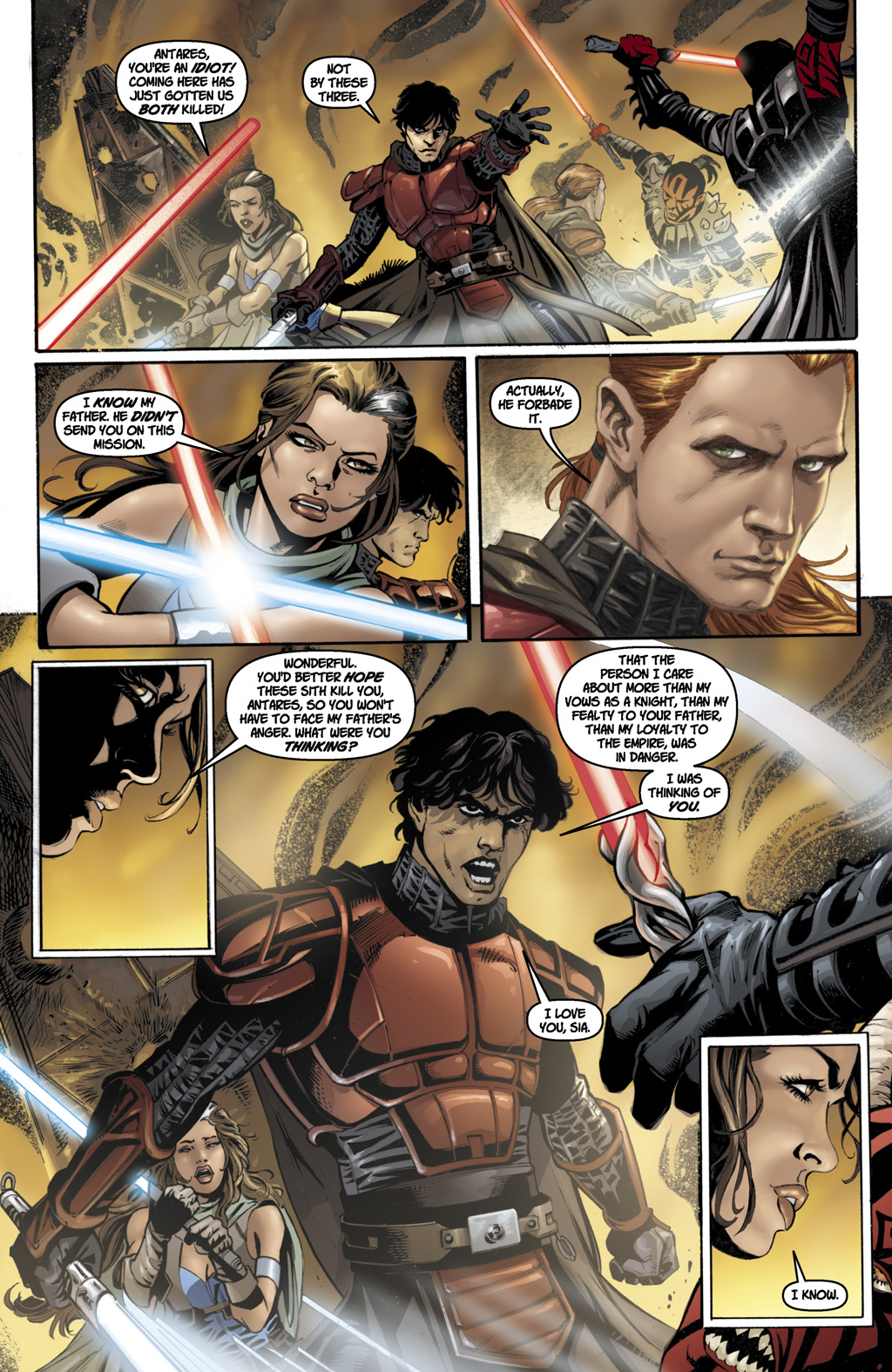 Read online Star Wars: Legacy (2006) comic -  Issue #6 - 19