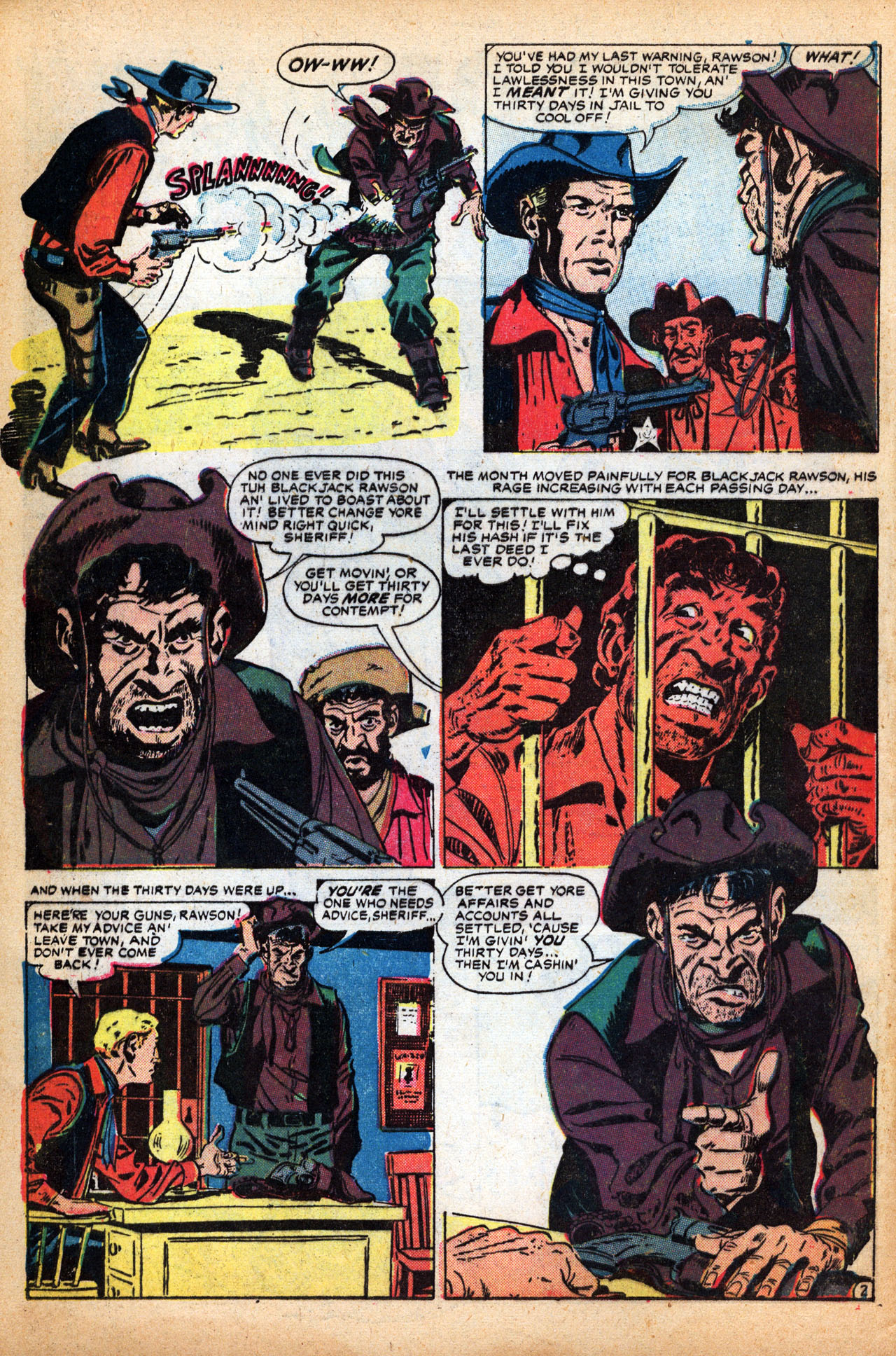 Read online Western Outlaws (1954) comic -  Issue #20 - 4