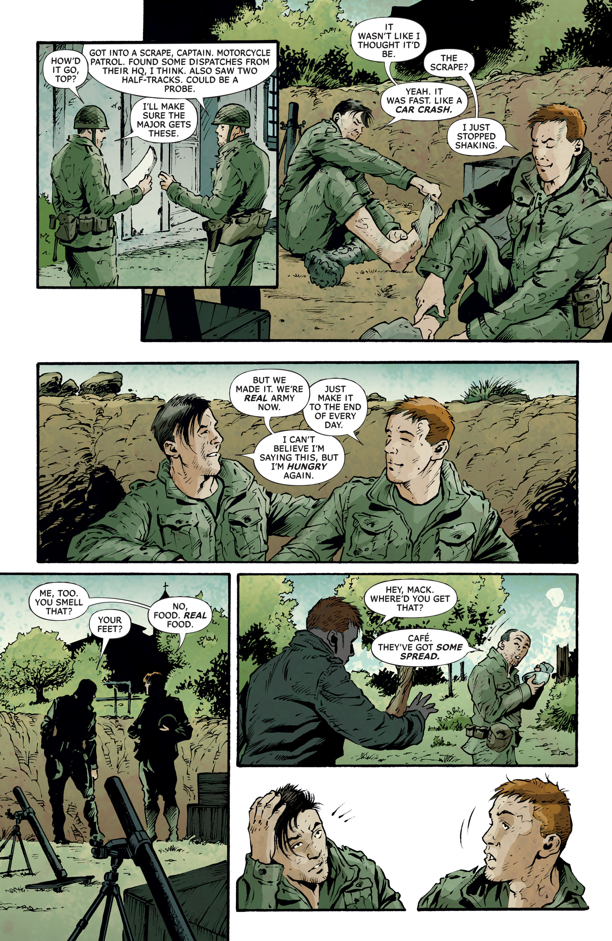 Read online Six Days: The Incredible Story of D-Day's Lost Chapter comic -  Issue # TPB - 53