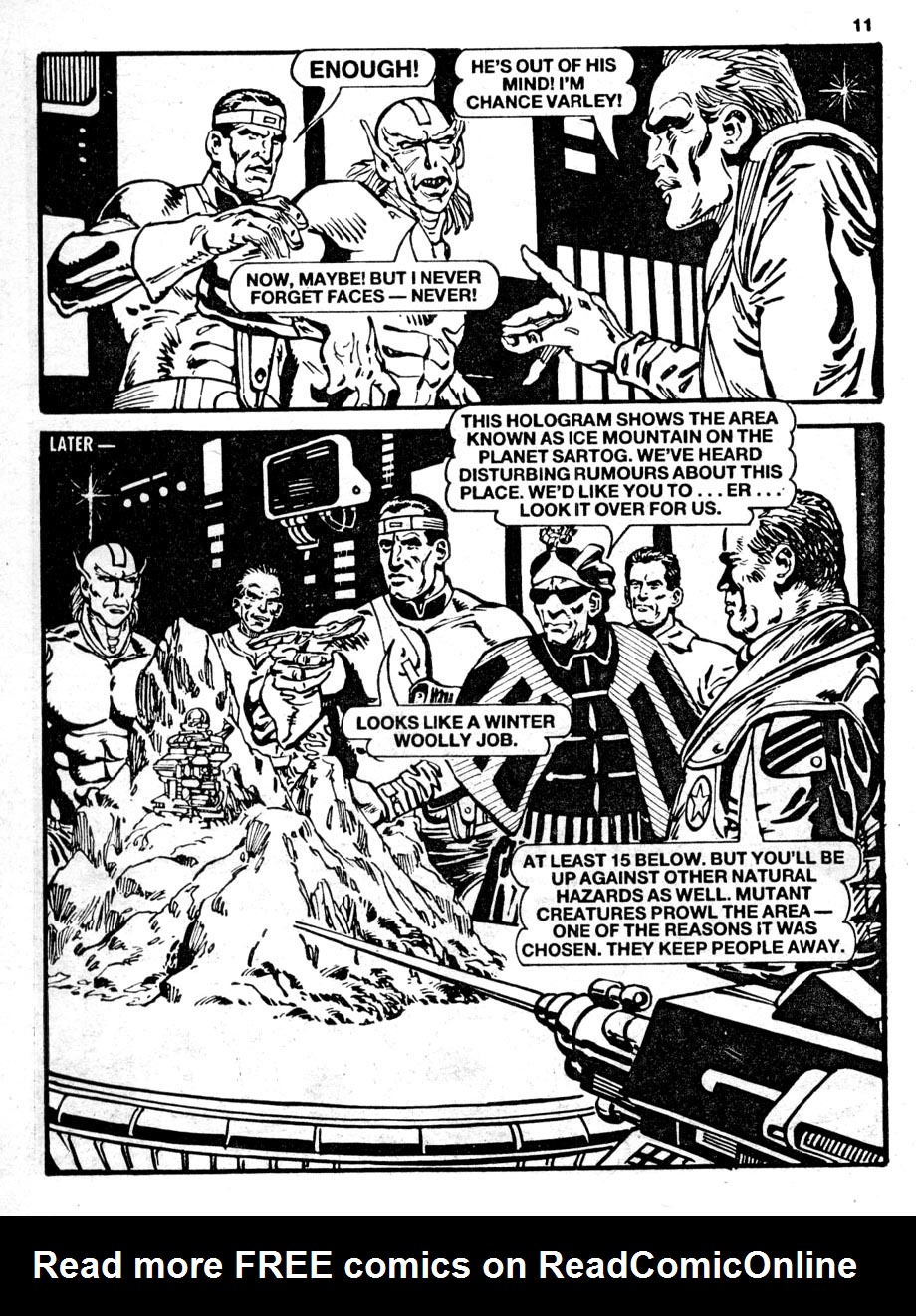 Read online Starblazer comic -  Issue #228 - 11