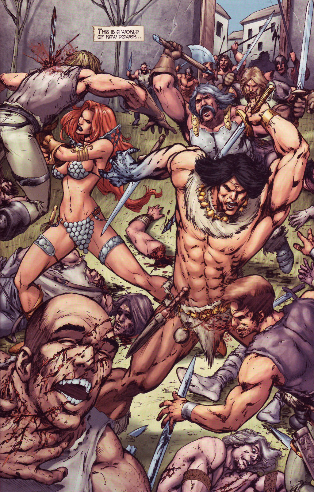 Read online Red Sonja / Claw The Unconquered: Devil's Hands comic -  Issue # TPB - 24