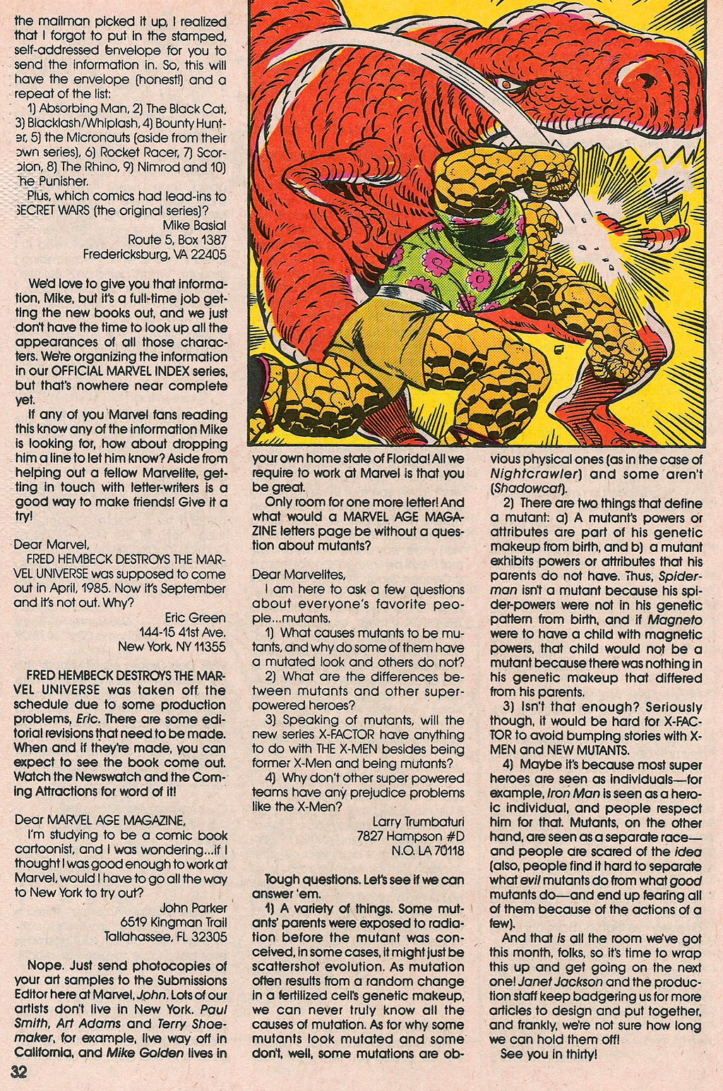 Read online Marvel Age comic -  Issue #37 - 33