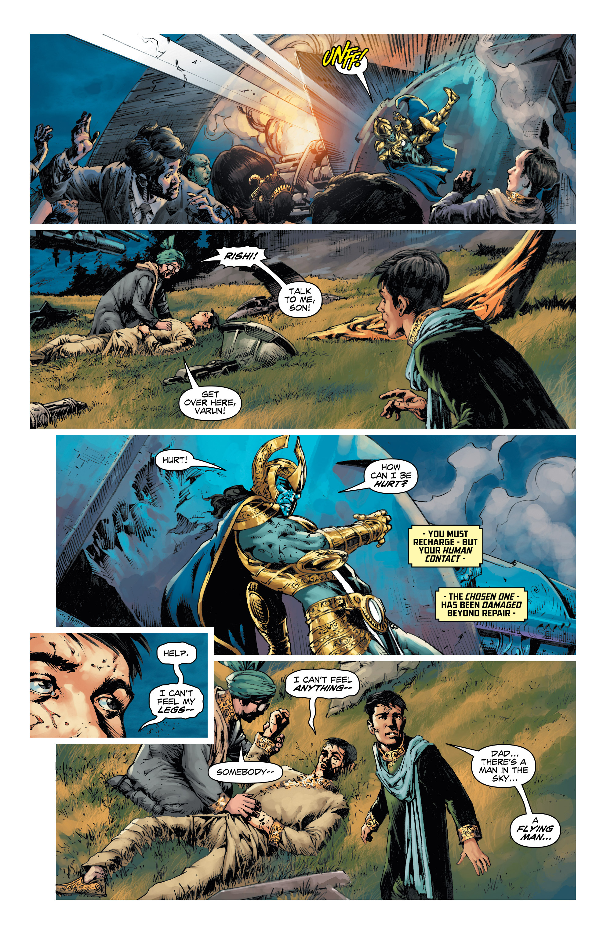 Read online Grant Morrison's Avatarex: Destroyer of Darkness comic -  Issue #2 - 6