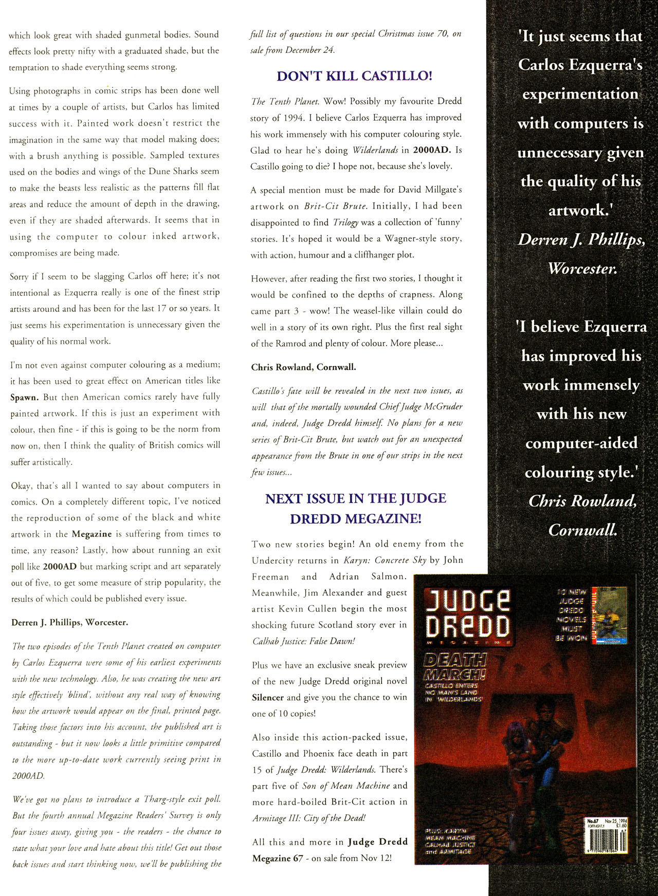 Read online Judge Dredd: The Megazine (vol. 2) comic -  Issue #66 - 41