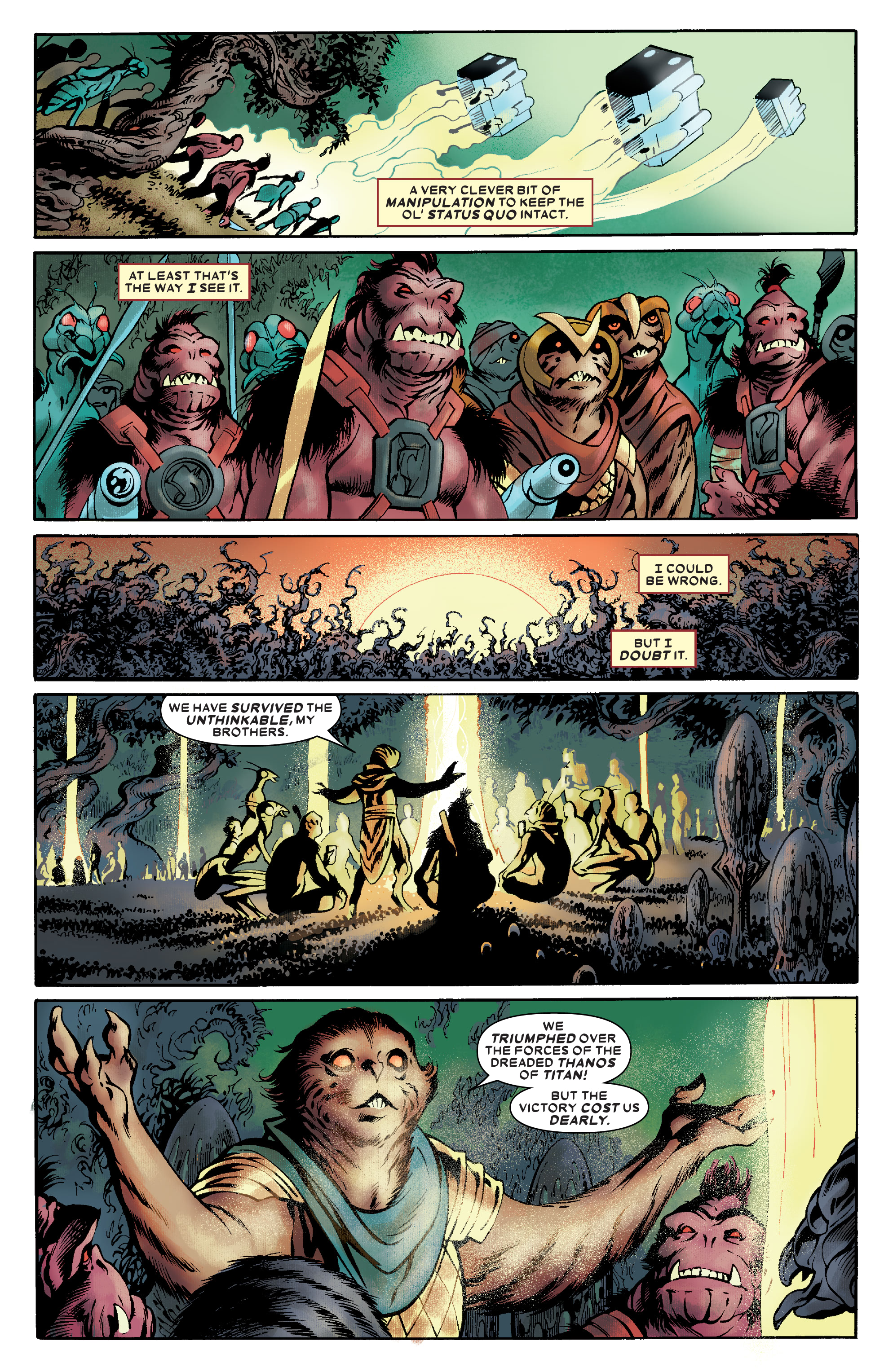 Read online Thanos: The Infinity Saga Omnibus comic -  Issue # TPB (Part 6) - 83