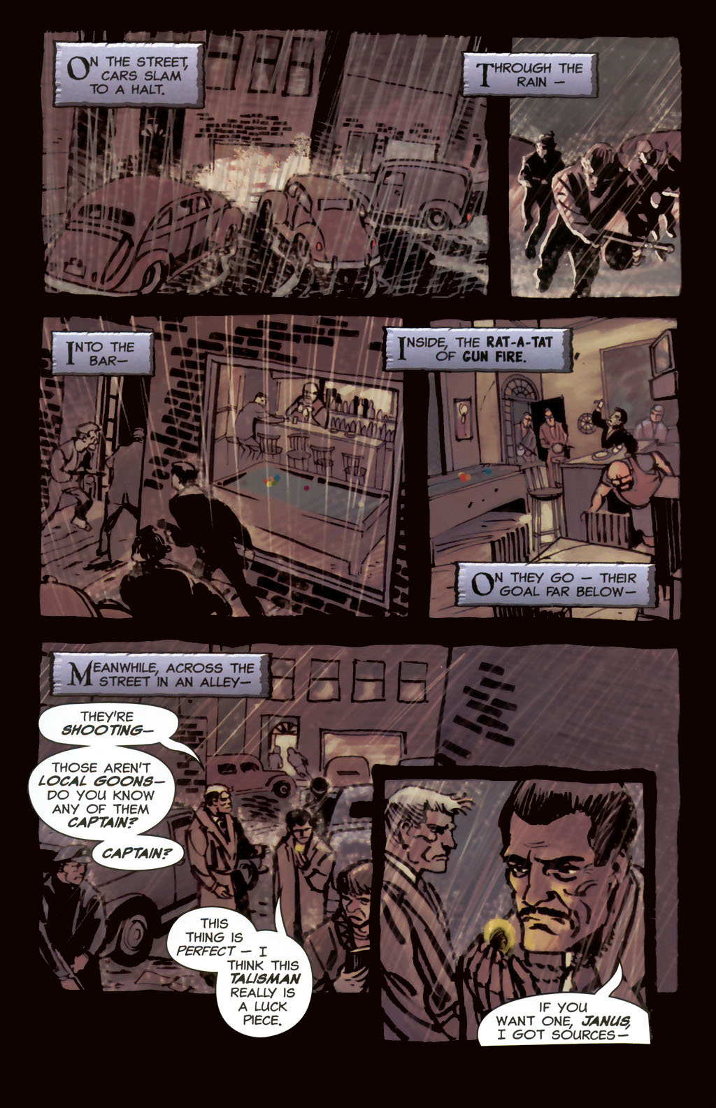 Read online Frankenstein Mobster comic -  Issue #1 - 14