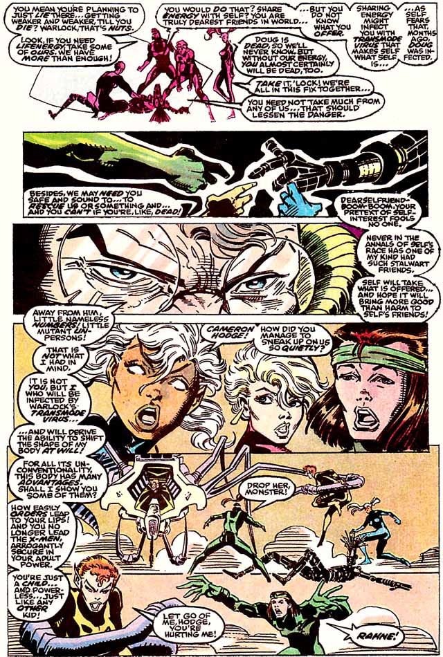 Read online The New Mutants comic -  Issue #95 - 11