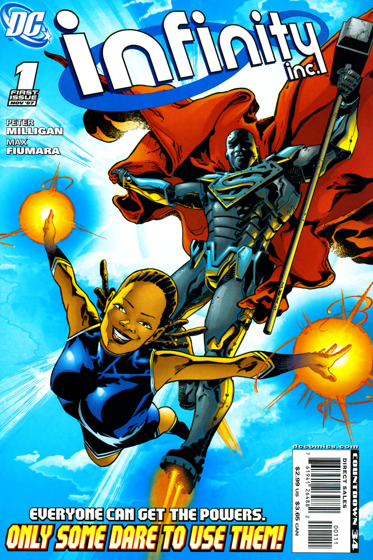Read online Infinity Inc. (2007) comic -  Issue #1 - 1