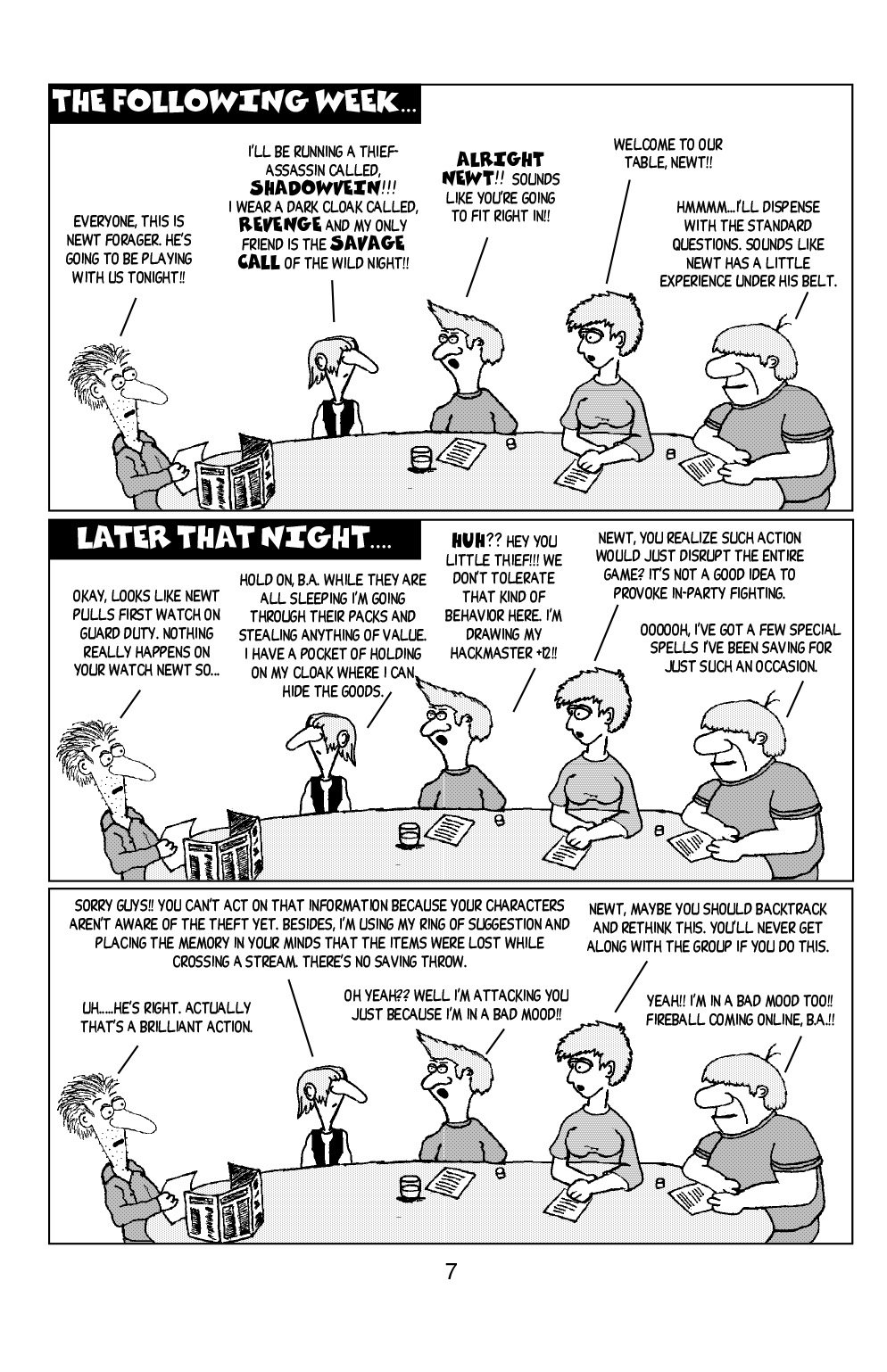 Read online Knights of the Dinner Table comic -  Issue #11 - 9