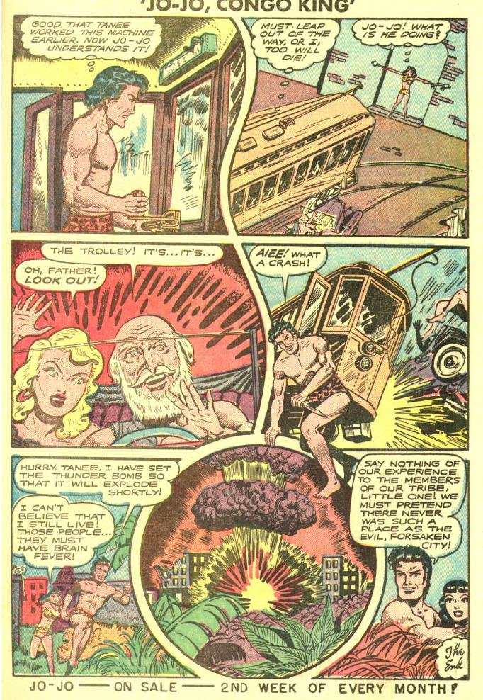Read online Jo-Jo Congo King comic -  Issue #18 - 34