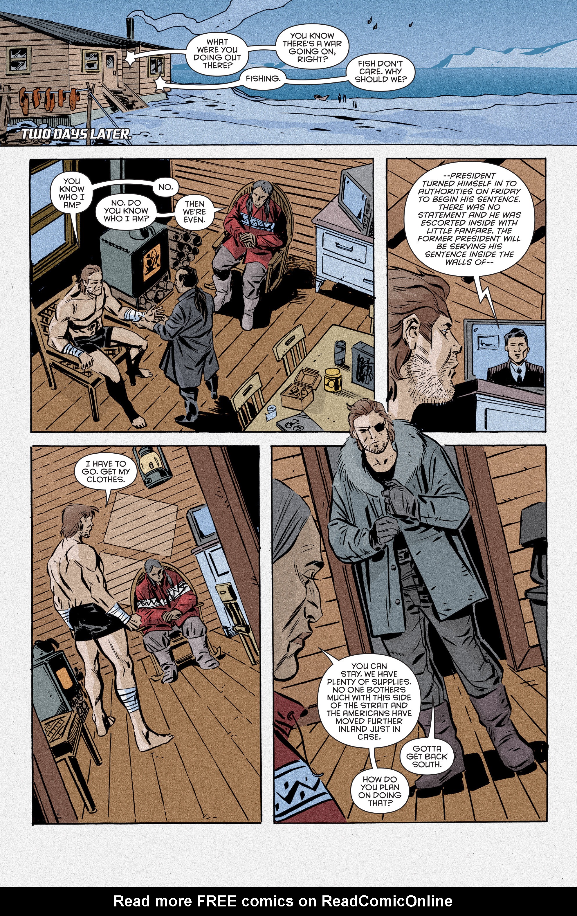 Read online Escape from New York comic -  Issue #8 - 22